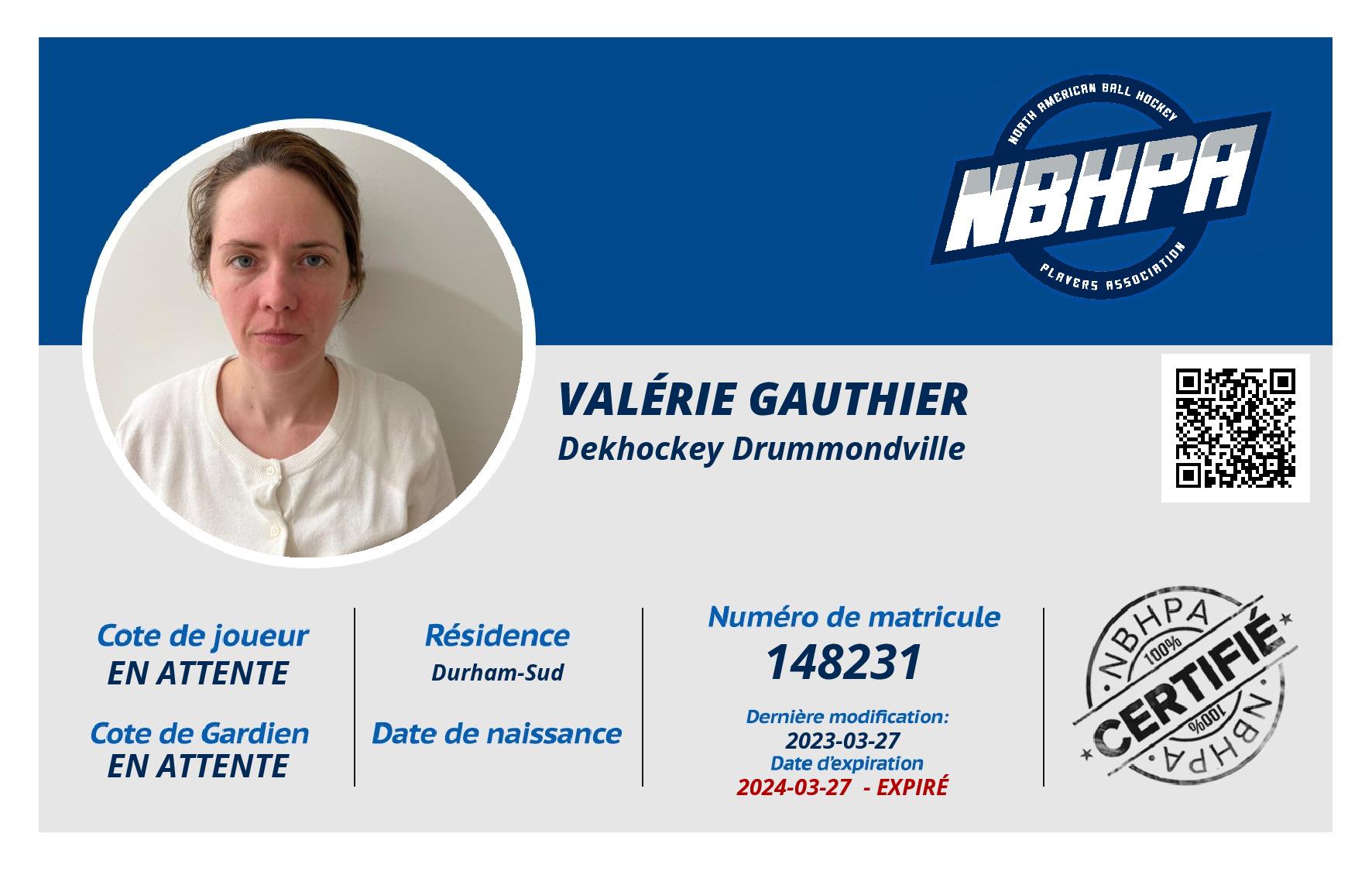 Valérie Gauthier