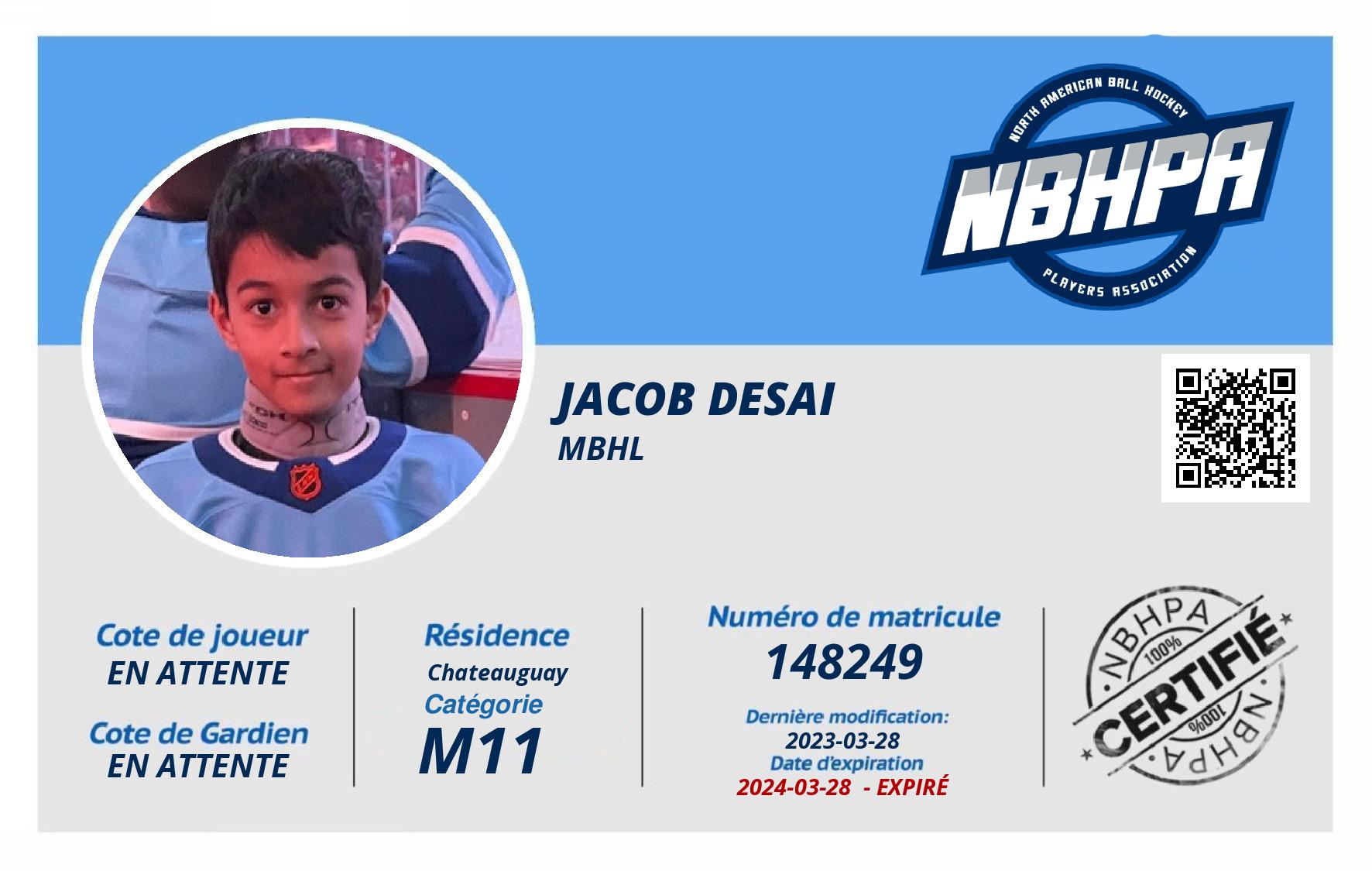Jacob Desai
