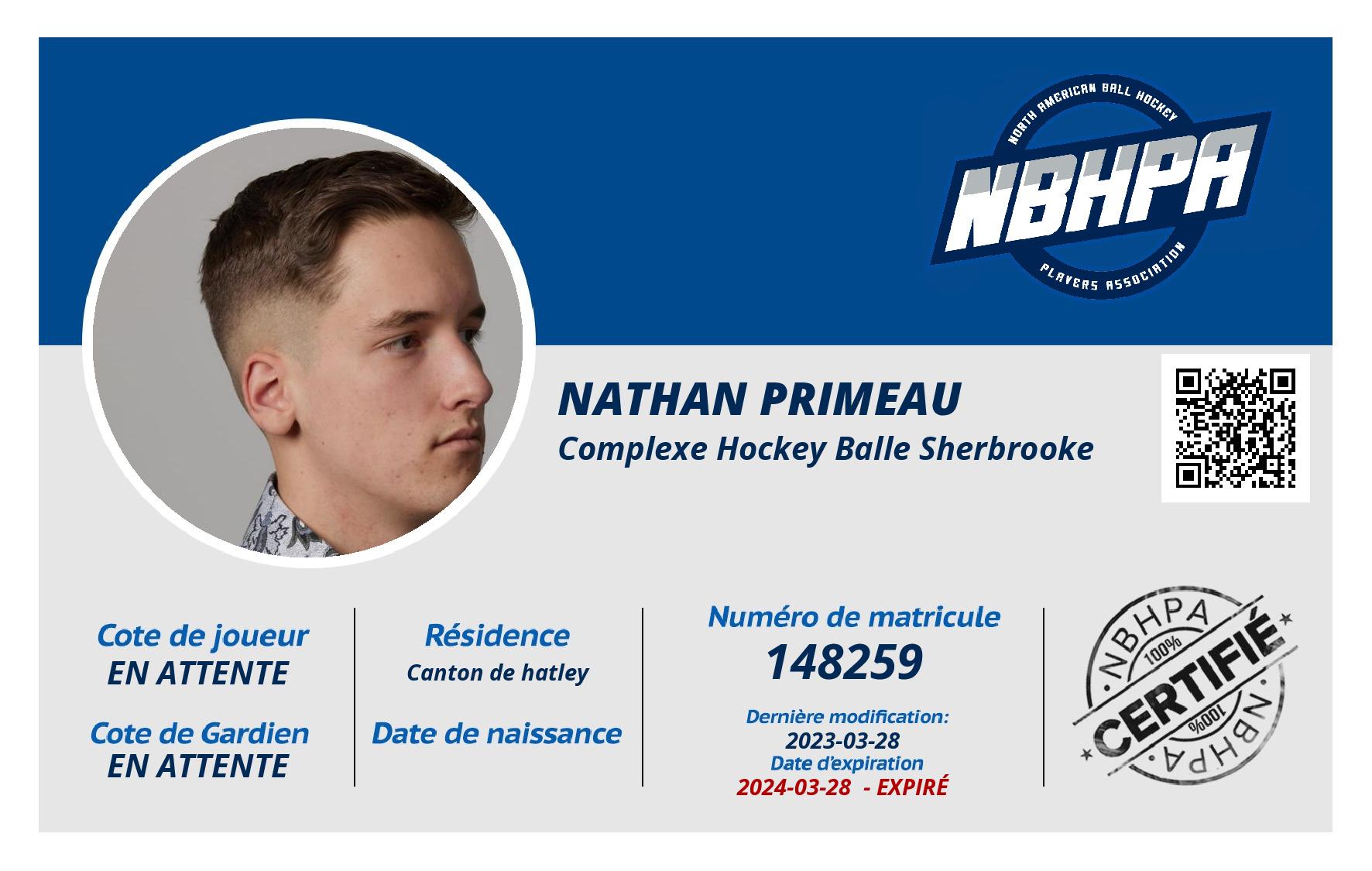 Nathan Primeau