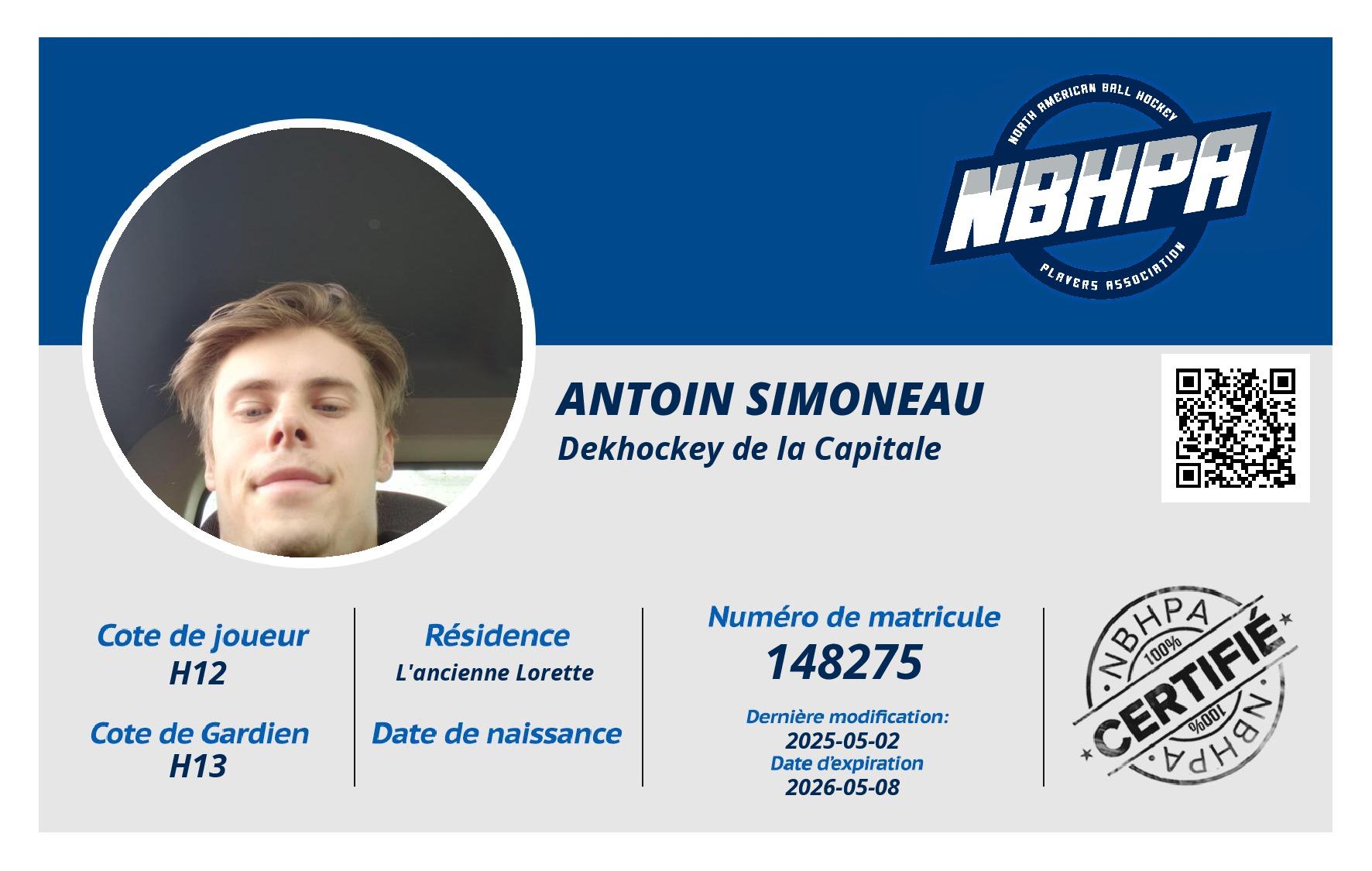 Antoin Simoneau