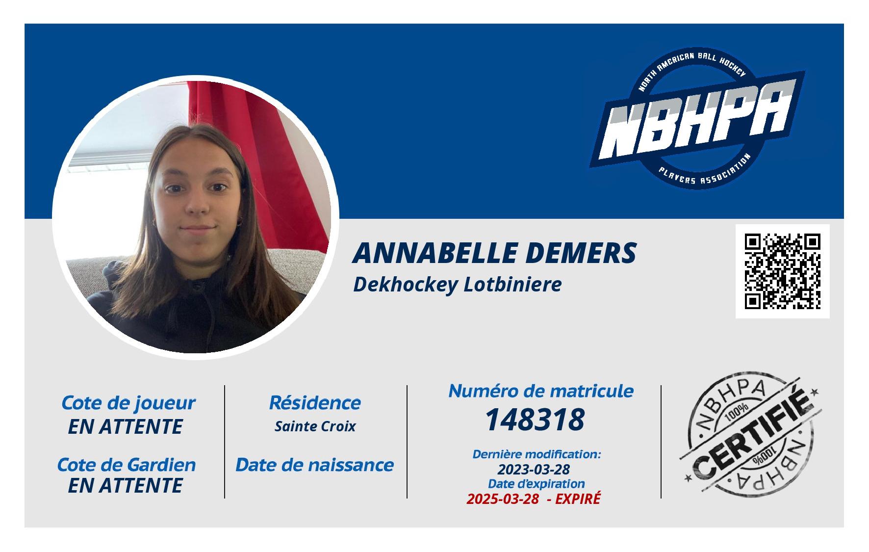 Annabelle Demers