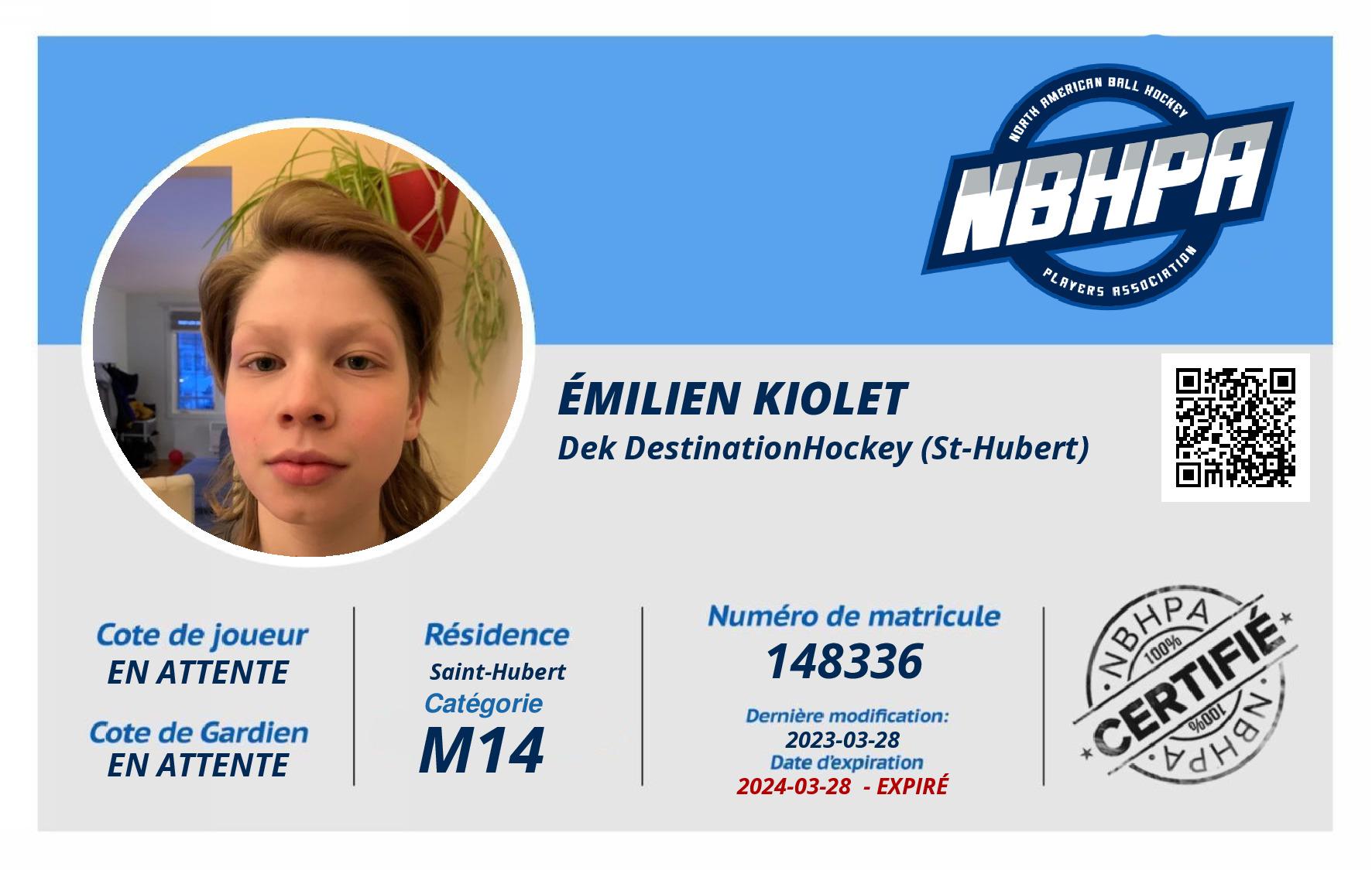 Émilien Kiolet
