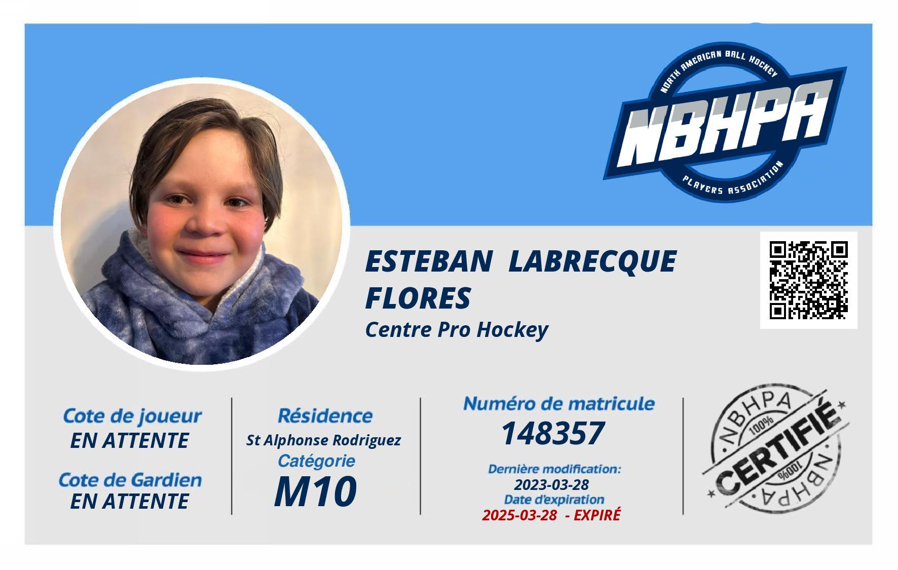 Esteban  Labrecque Flores 