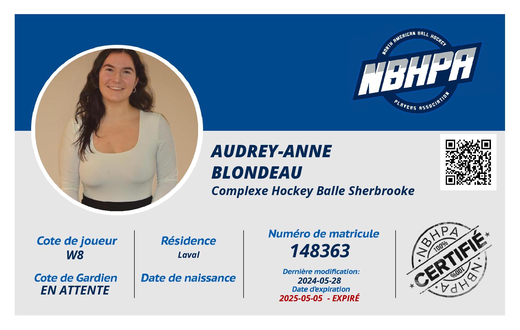 Audrey-Anne Blondeau