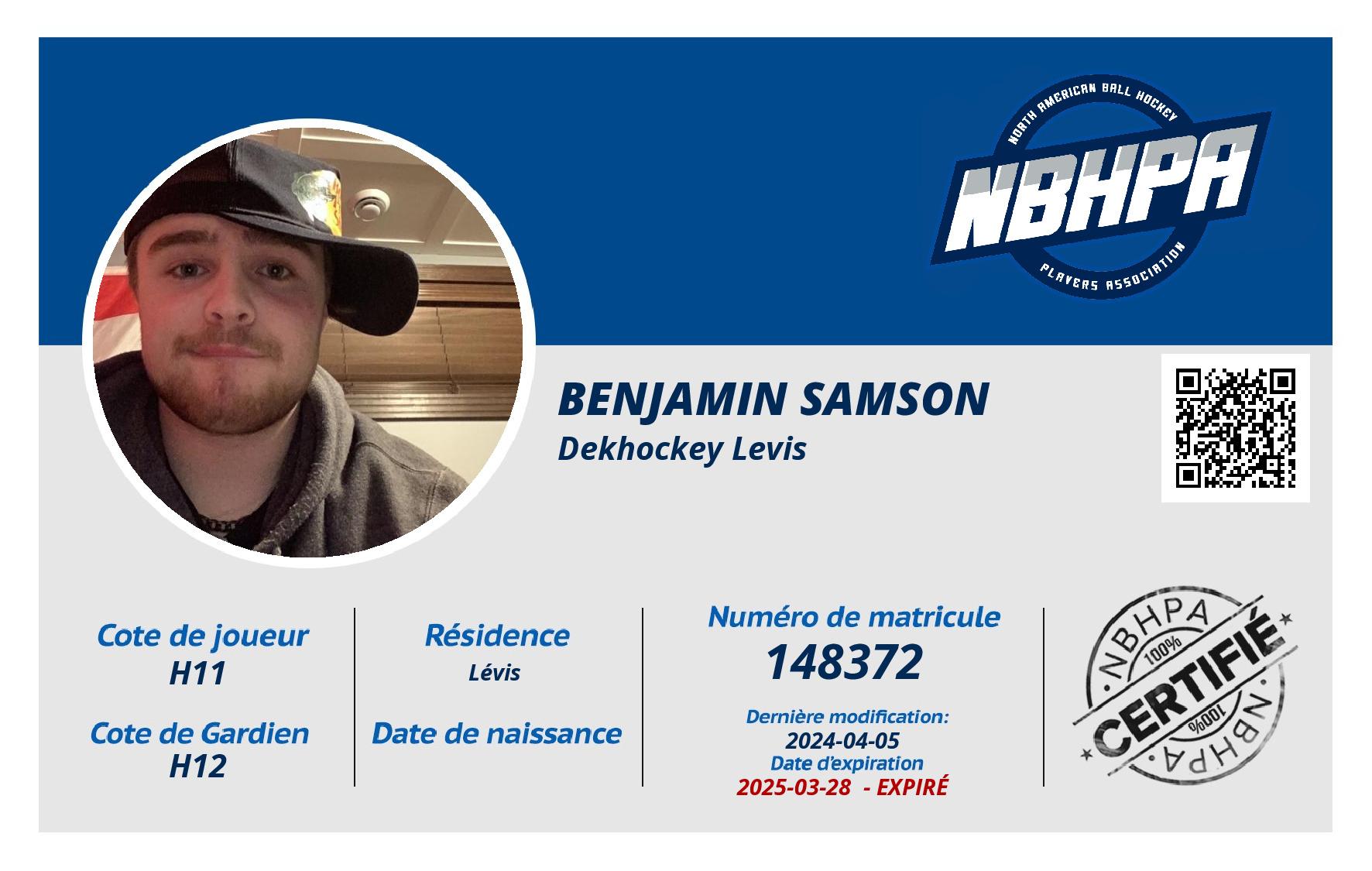 Benjamin Samson