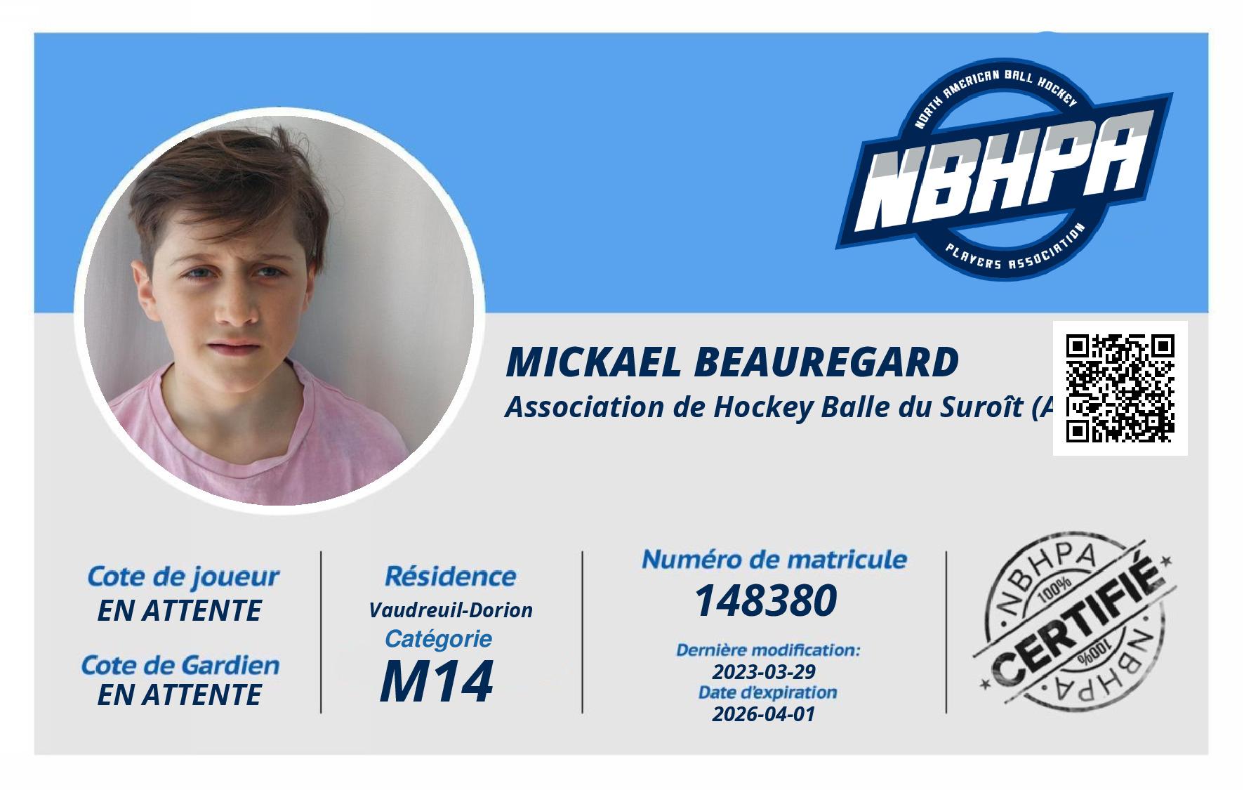 Mickael Beauregard