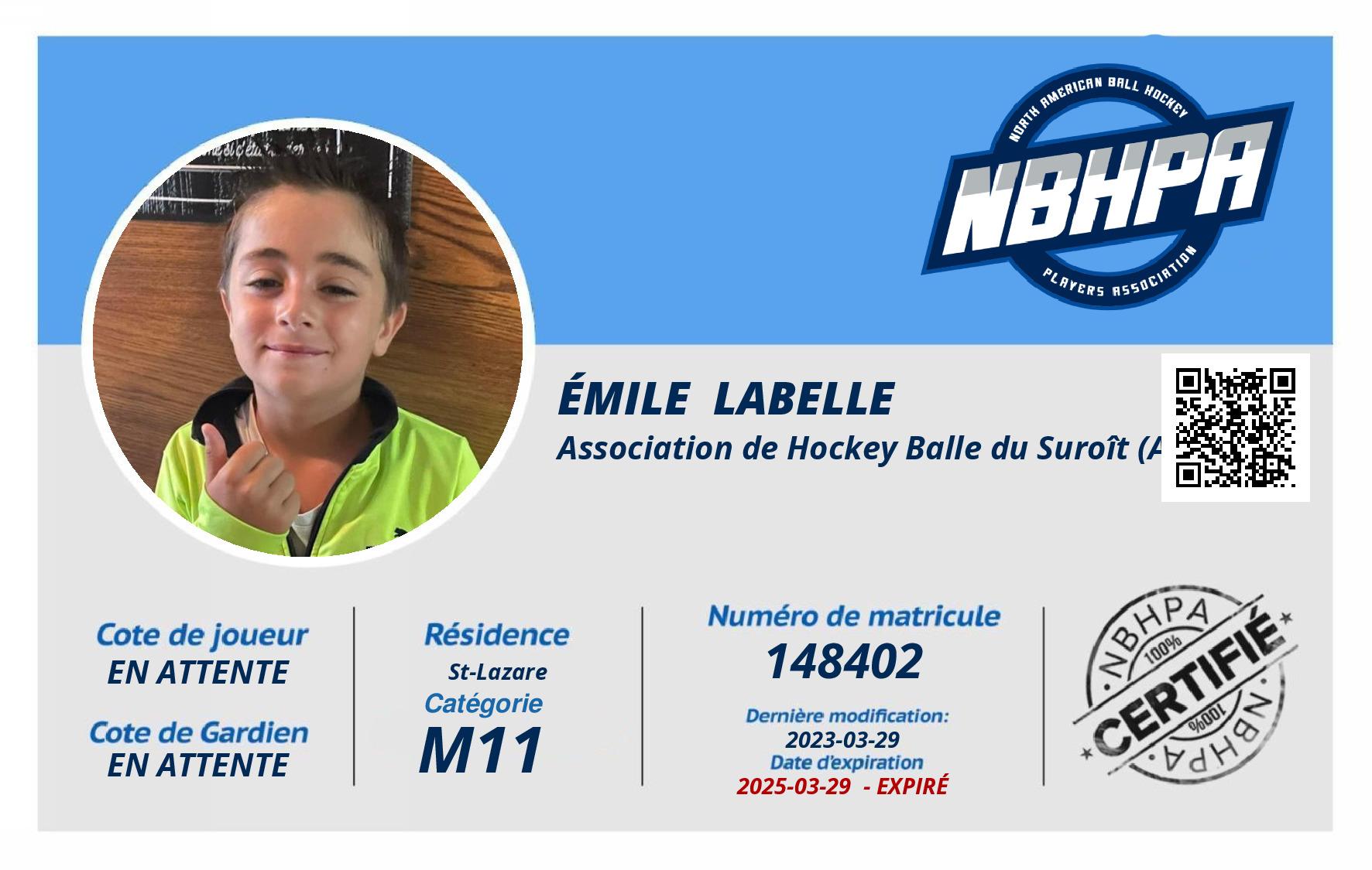 Émile  Labelle
