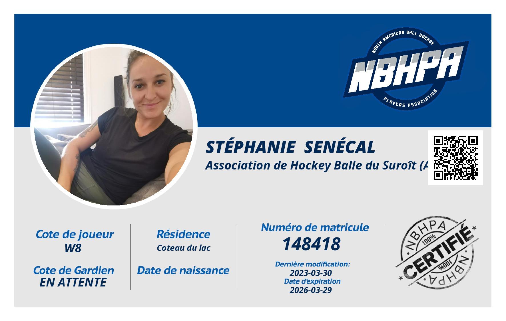 Stéphanie  Senécal 
