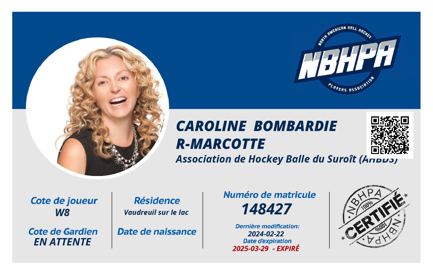 Caroline  Bombardier-Marcotte
