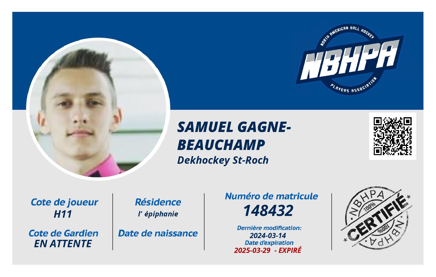 Samuel Gagne-Beauchamp