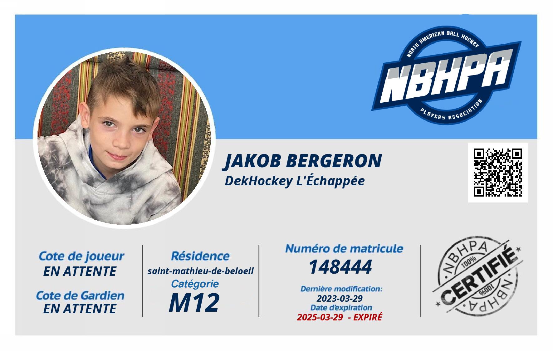 Jakob Bergeron
