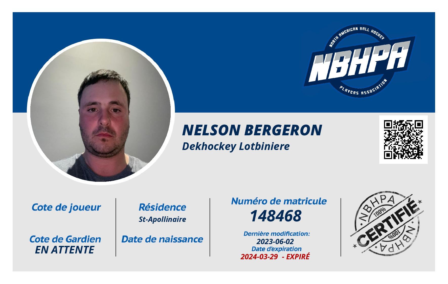 Nelson Bergeron