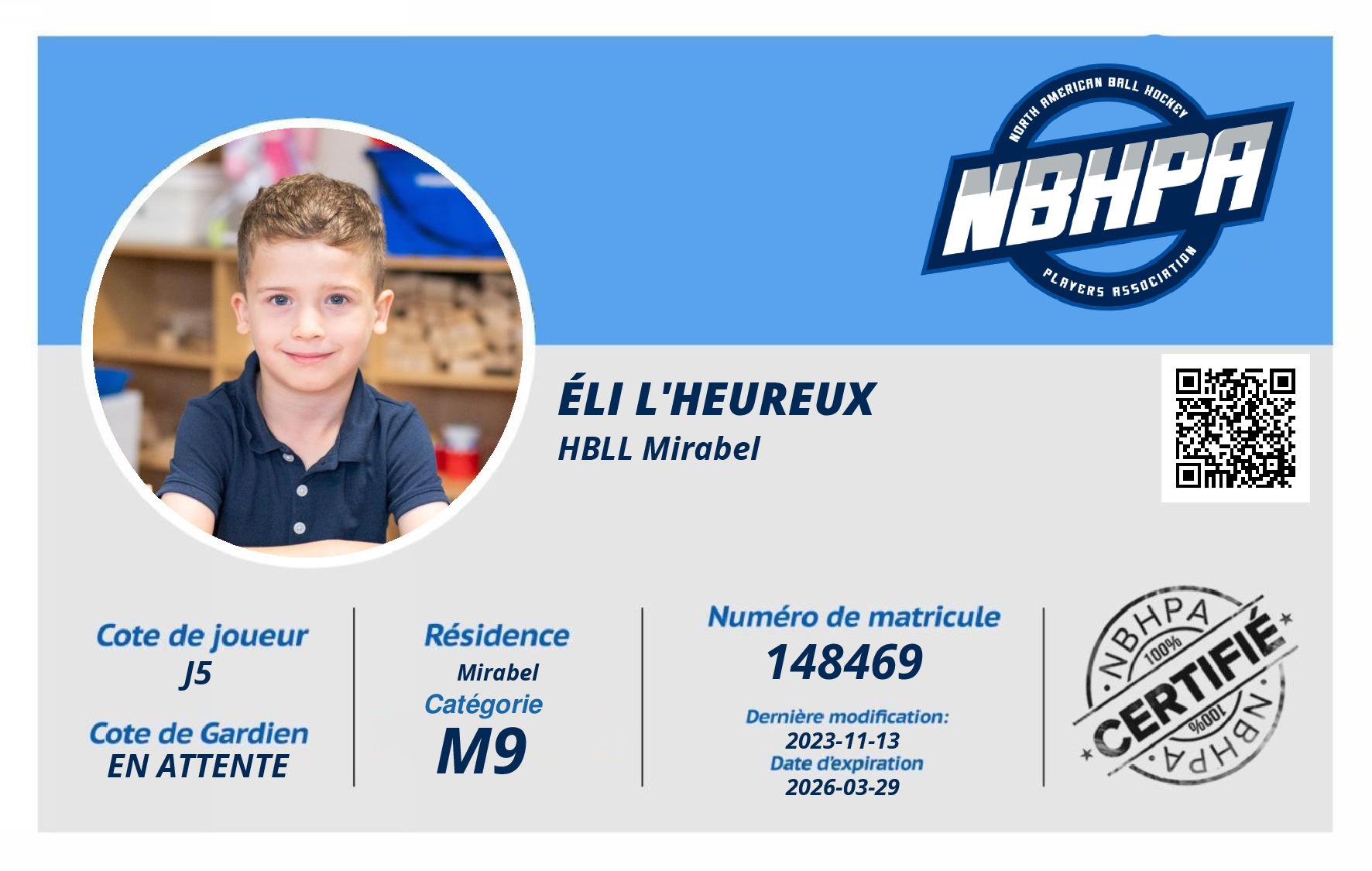 Éli L'Heureux