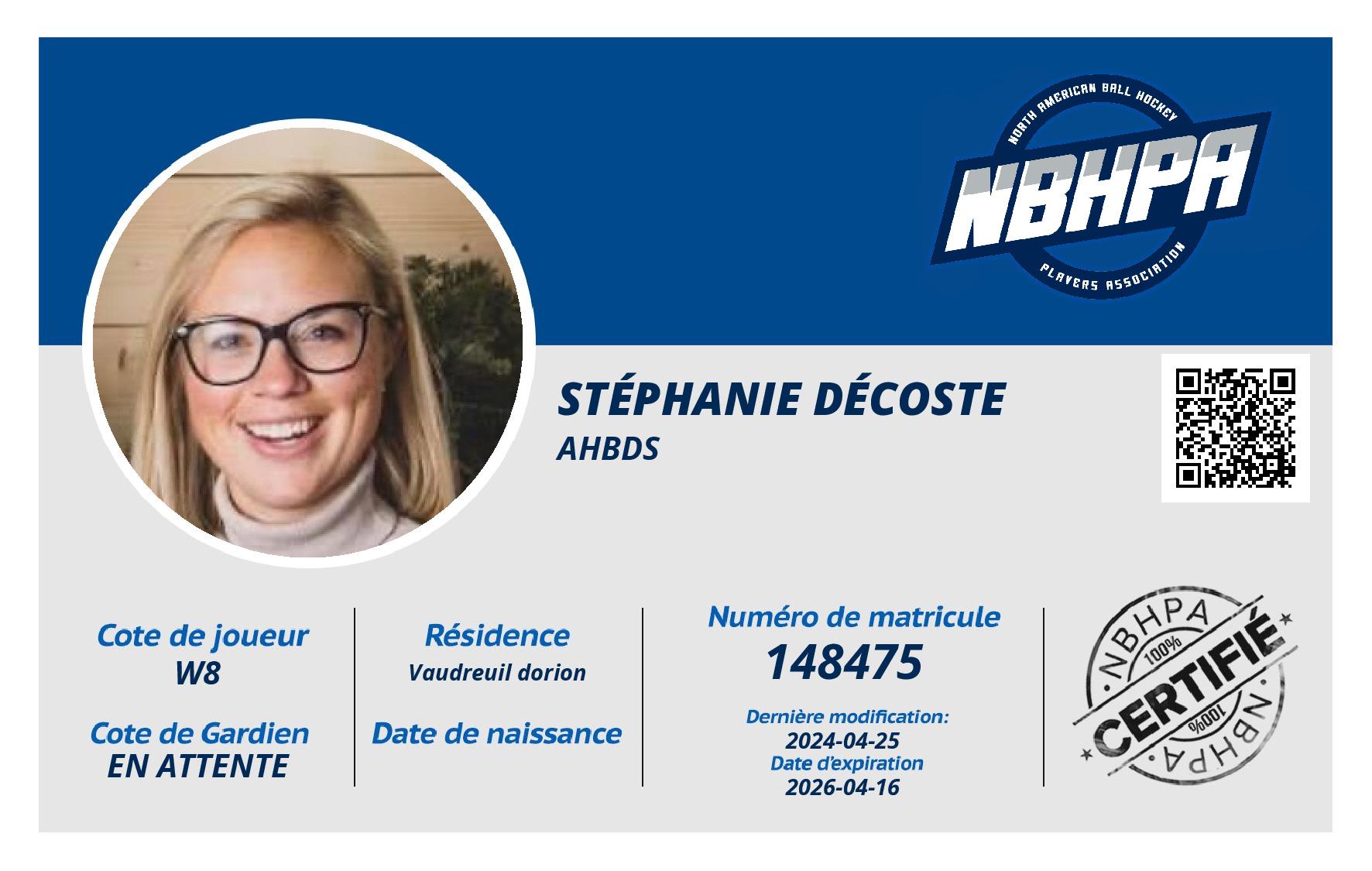 Stéphanie Décoste