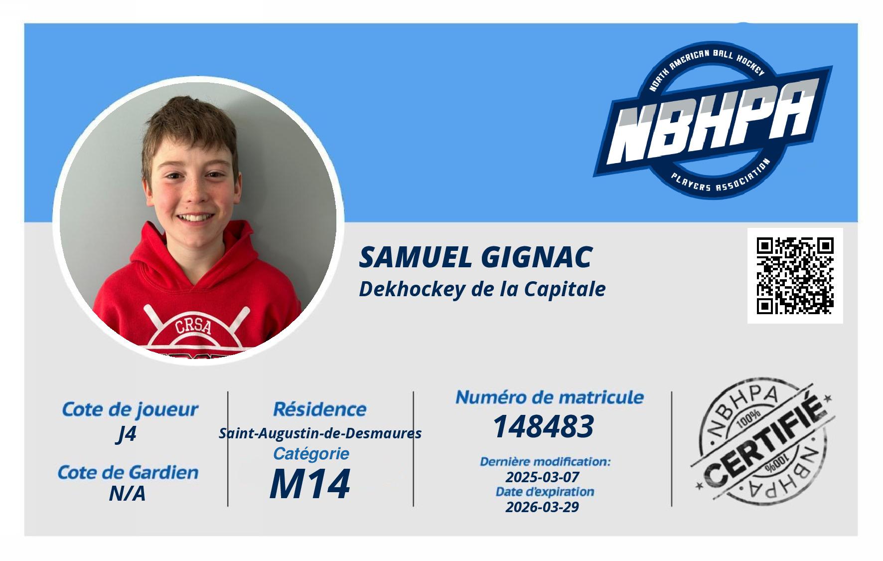 Samuel Gignac
