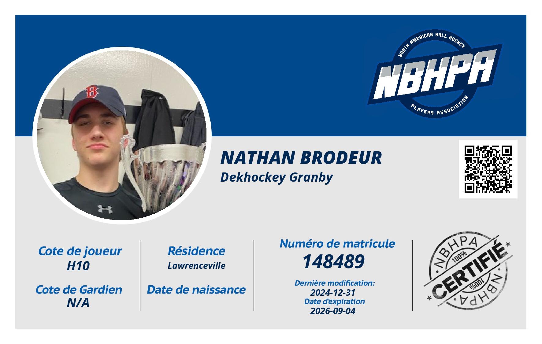 Nathan Brodeur