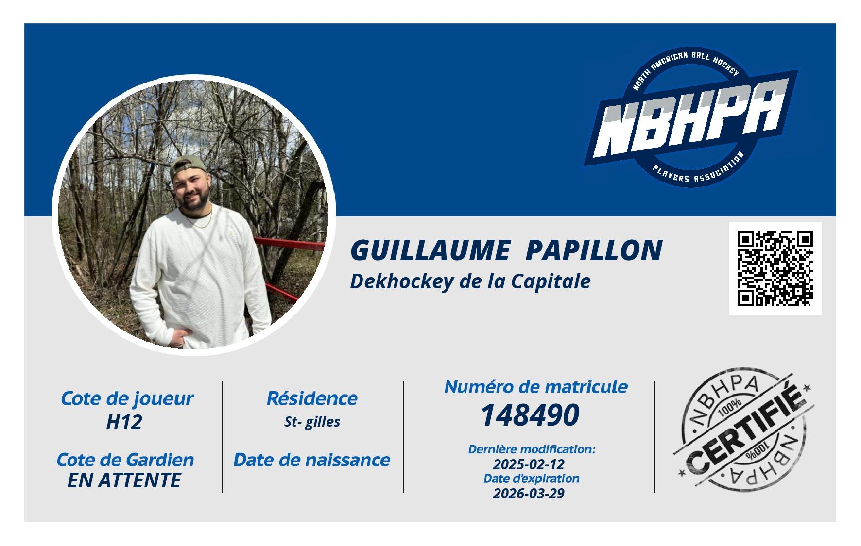 Guillaume  Papillon