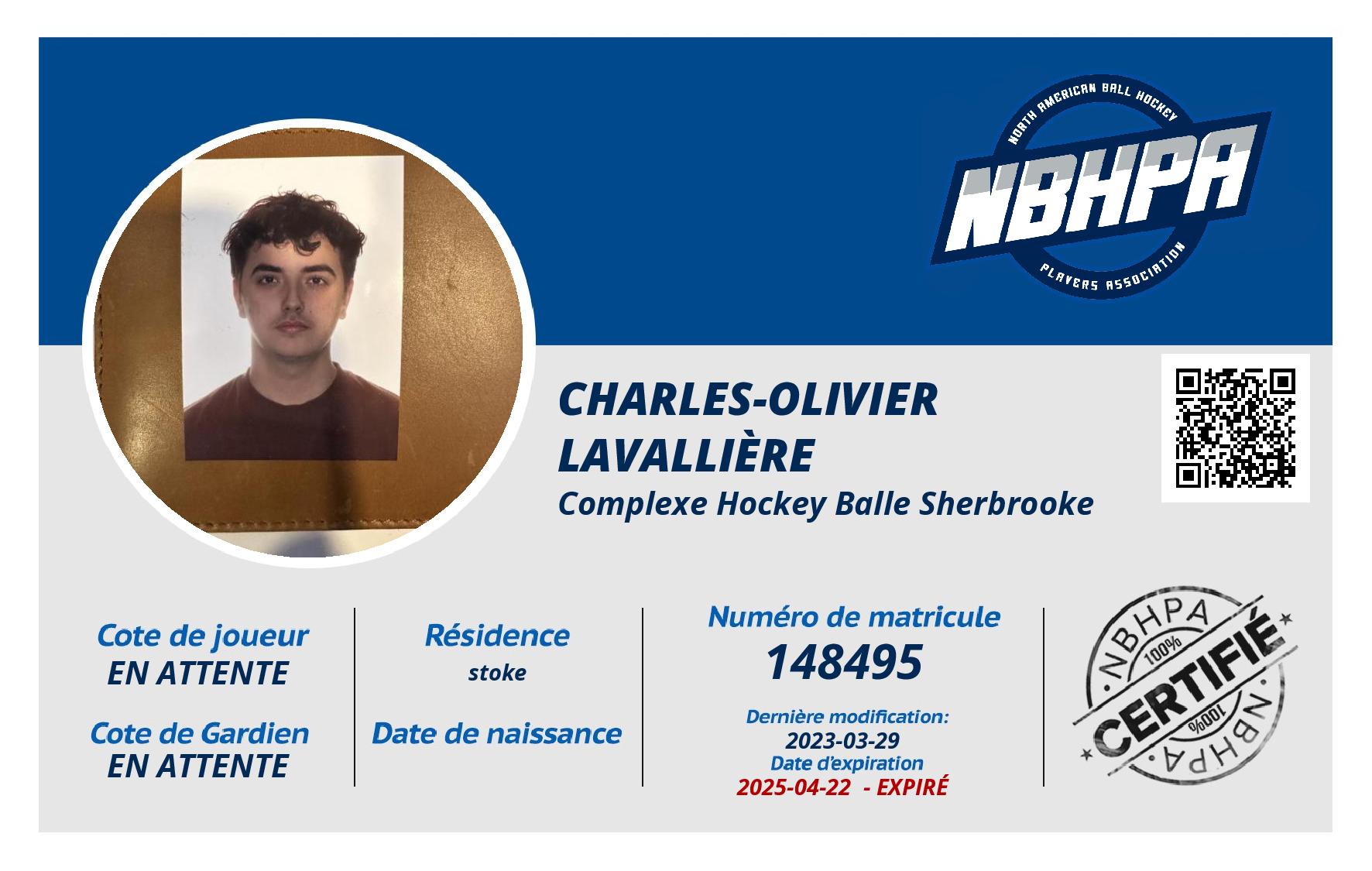 Charles-Olivier Lavallière