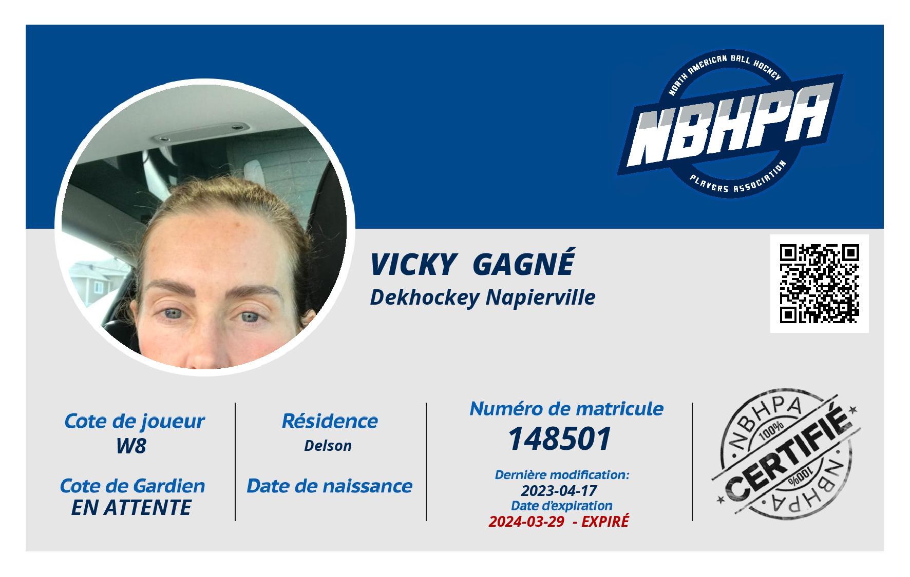 Vicky  Gagné 