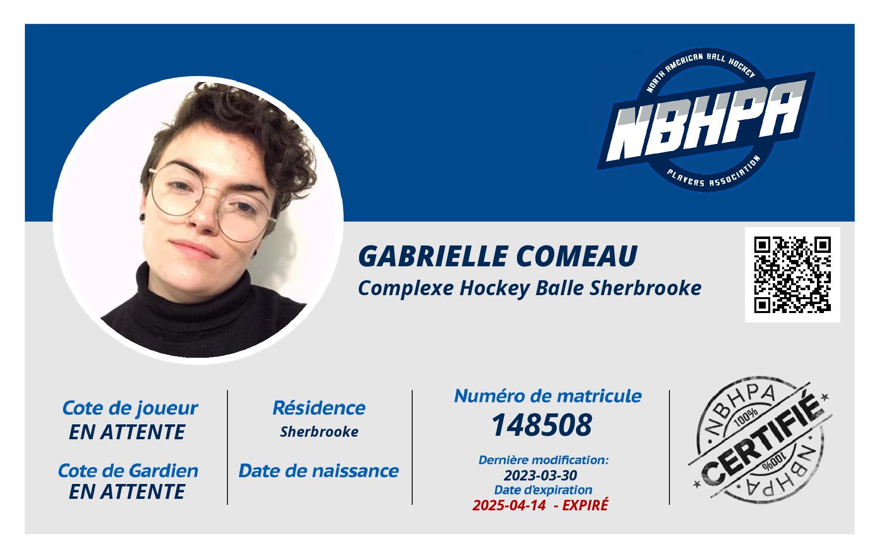 Gabrielle Comeau