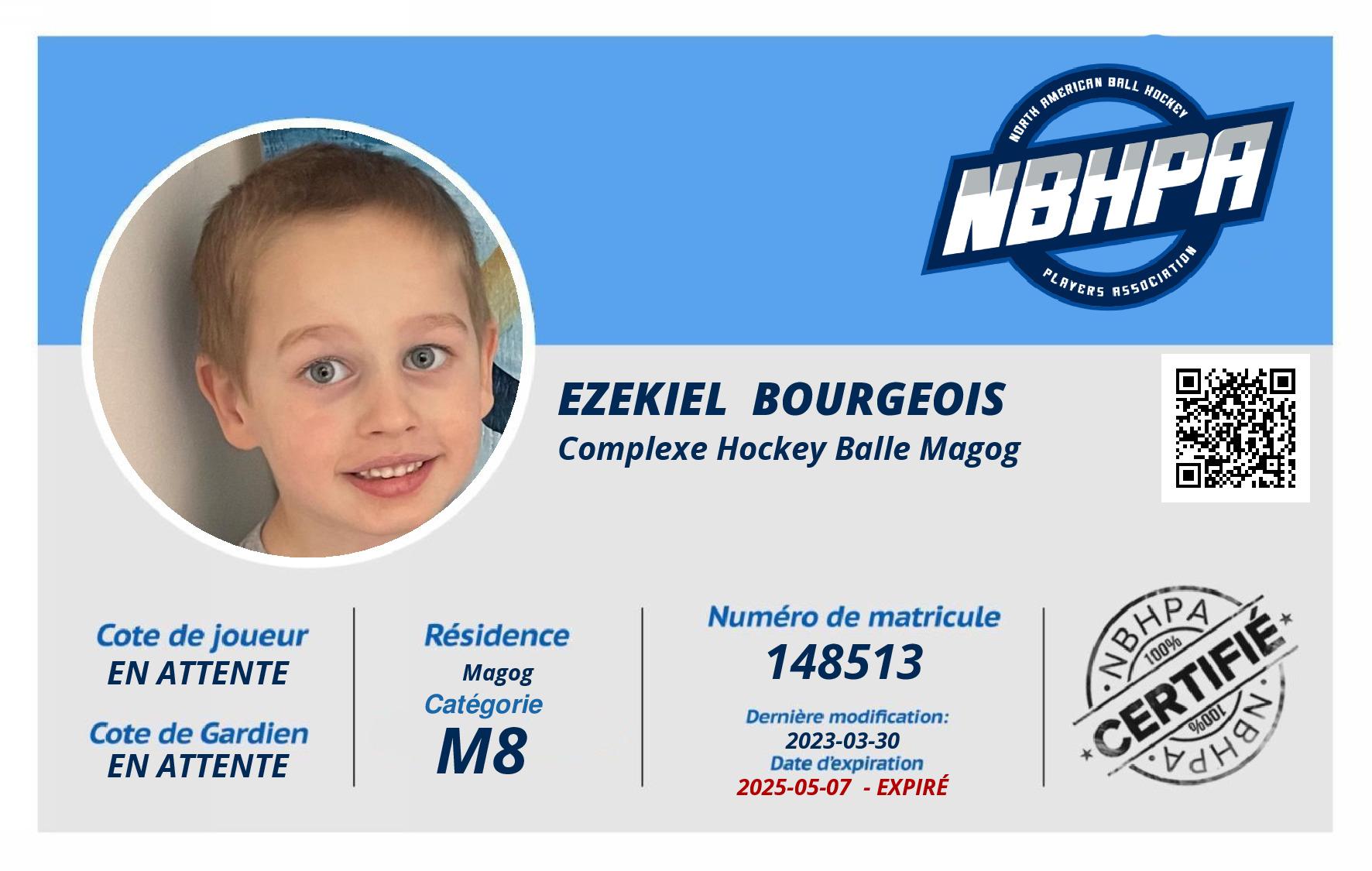 Ezekiel  Bourgeois