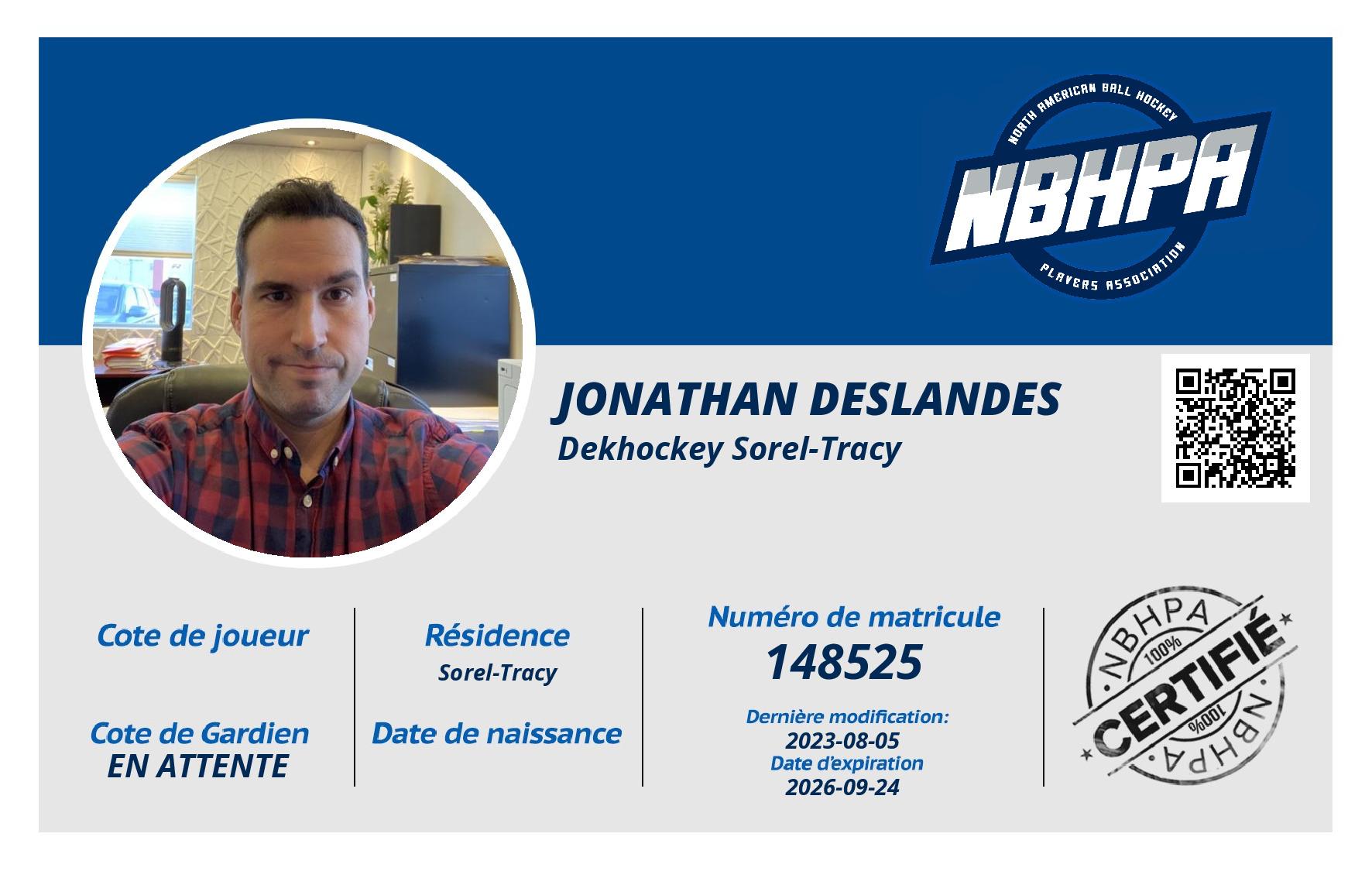 Jonathan Deslandes