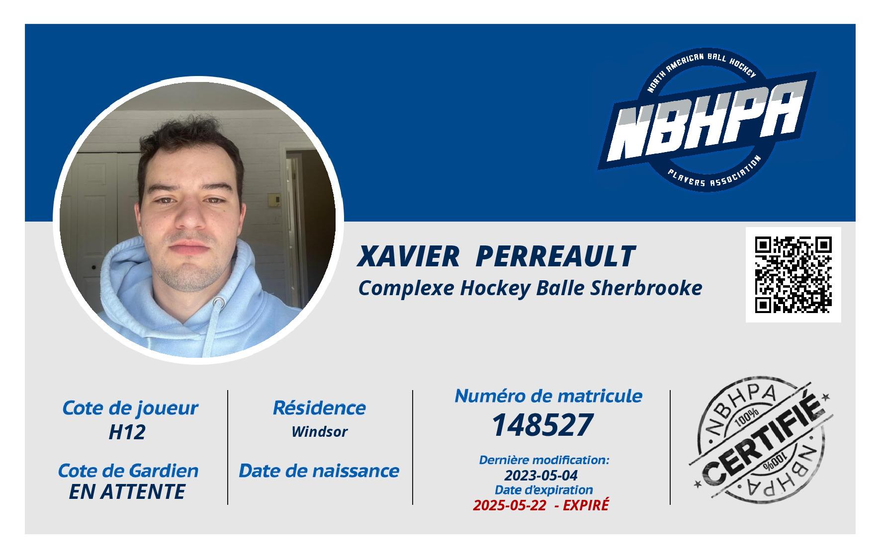 Xavier  Perreault