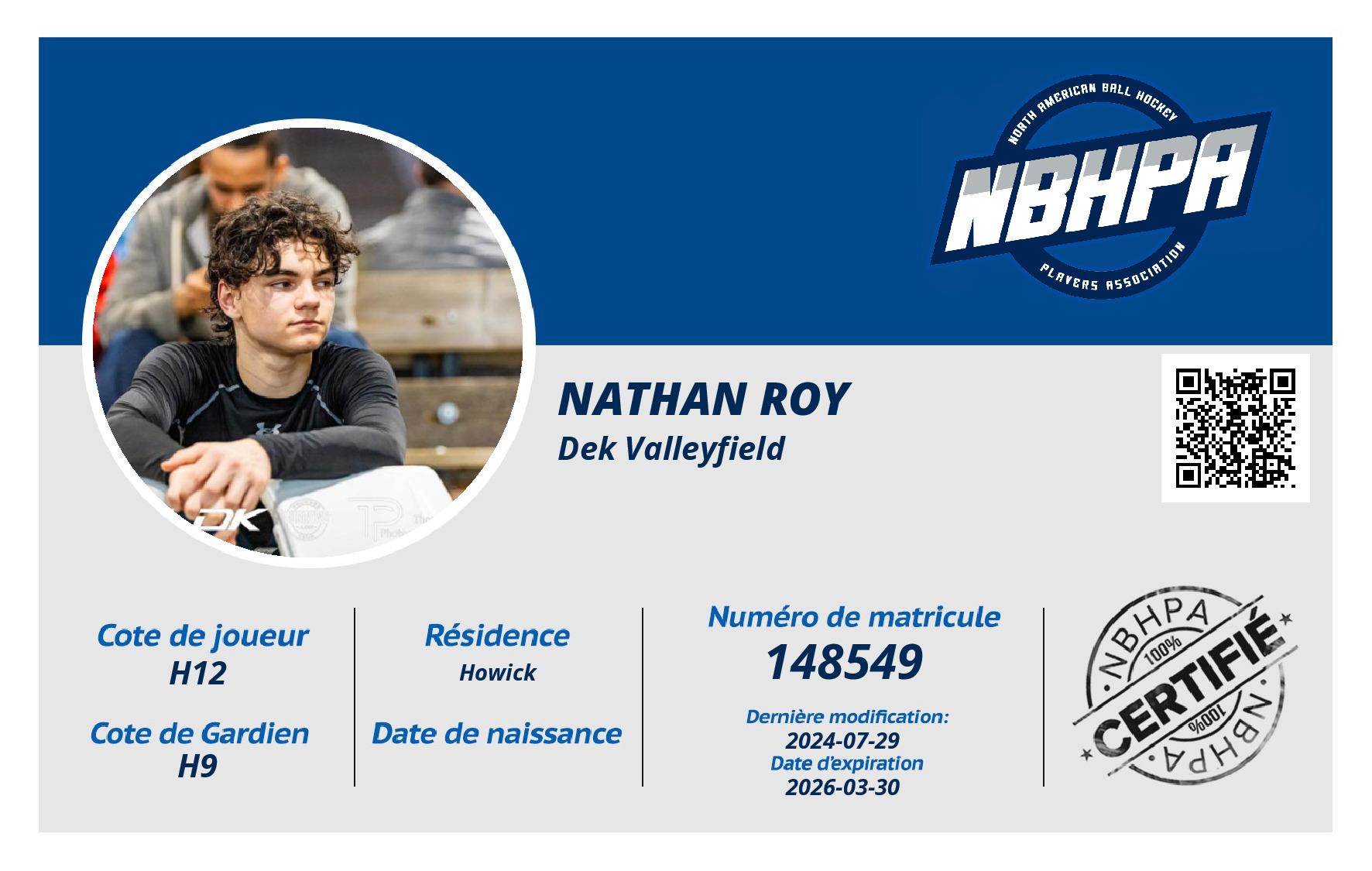 Nathan Roy