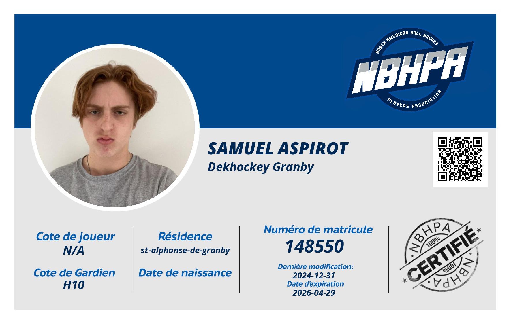 Samuel Aspirot