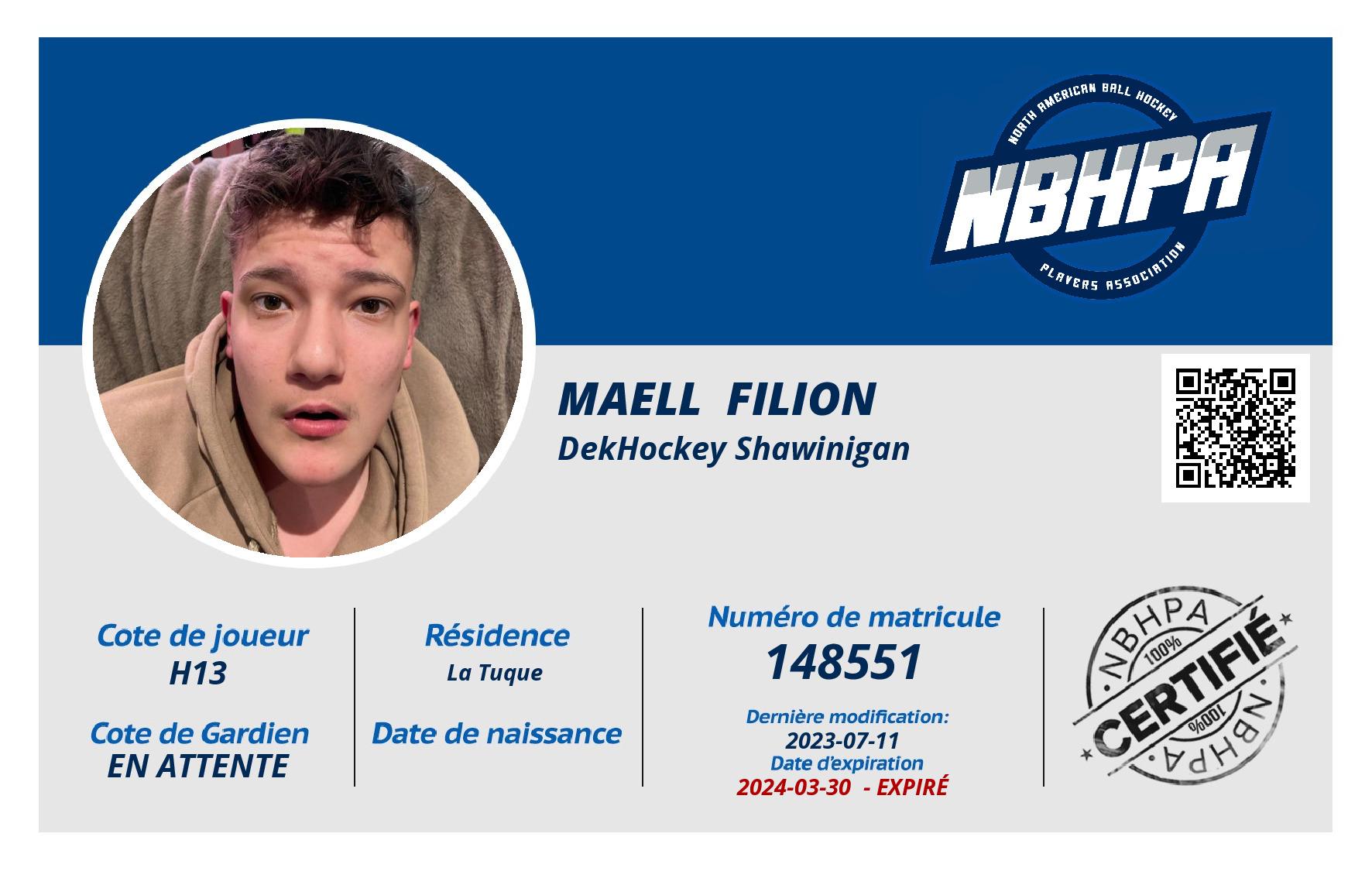 Maell  Filion 