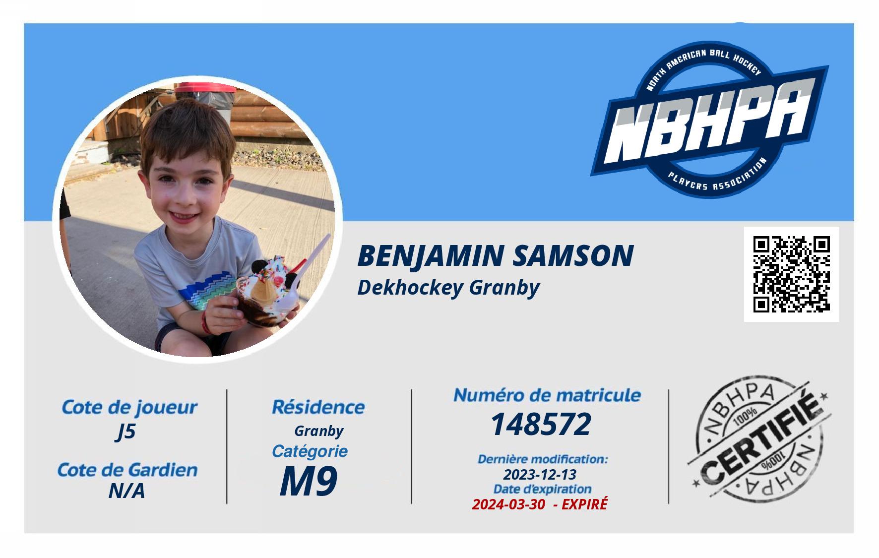 Benjamin Samson