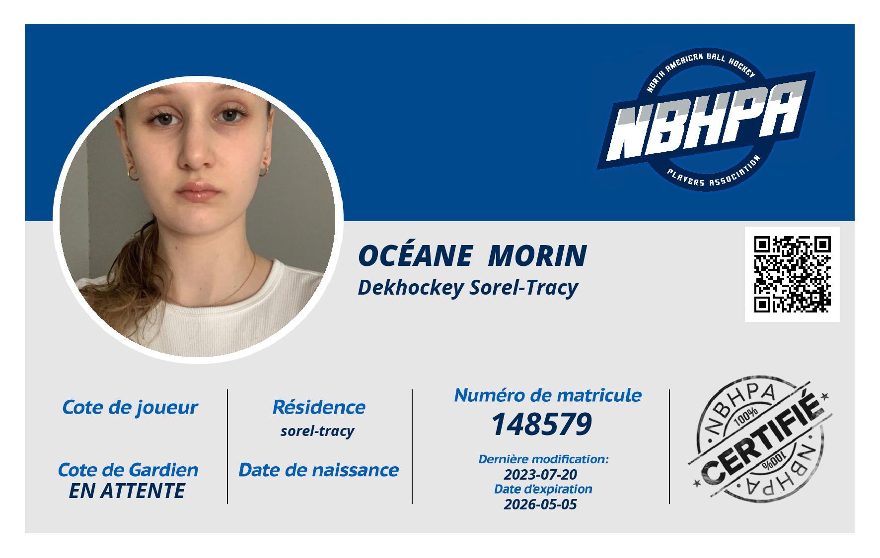 Océane  Morin