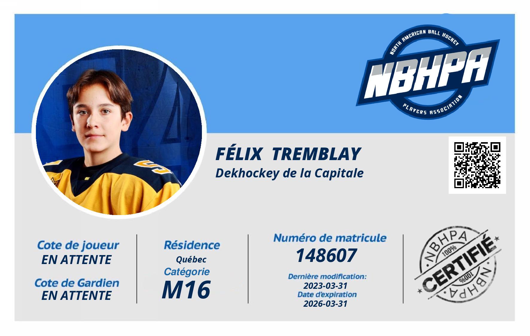 Félix  Tremblay