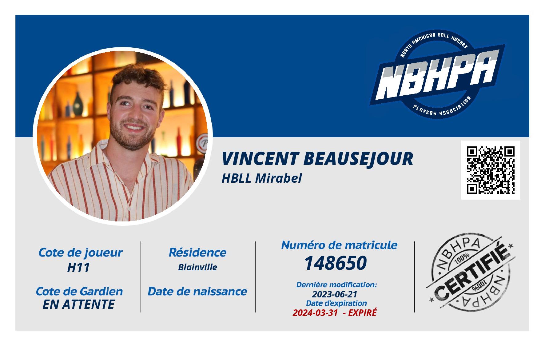 Vincent Beausejour