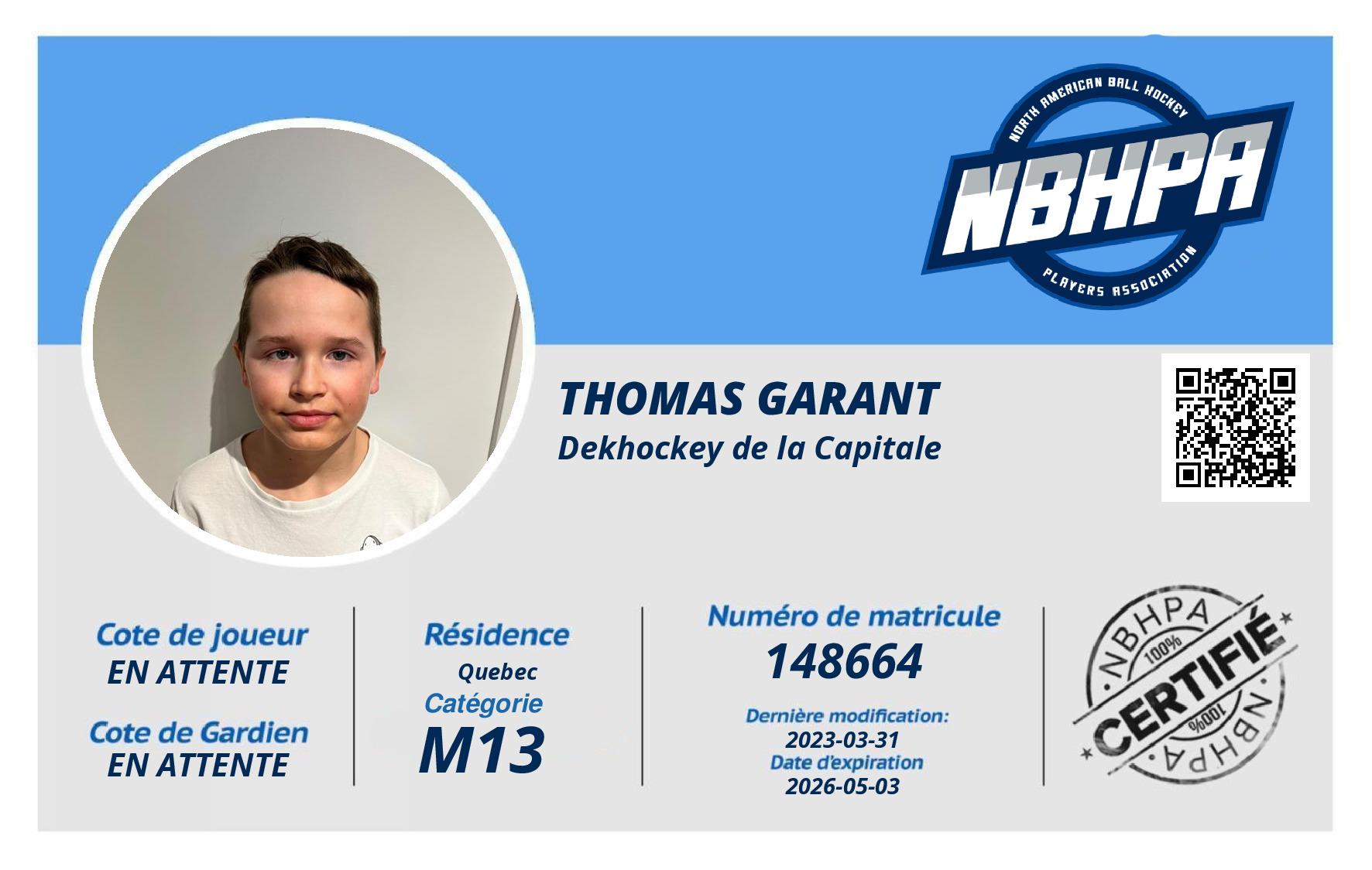 Thomas Garant