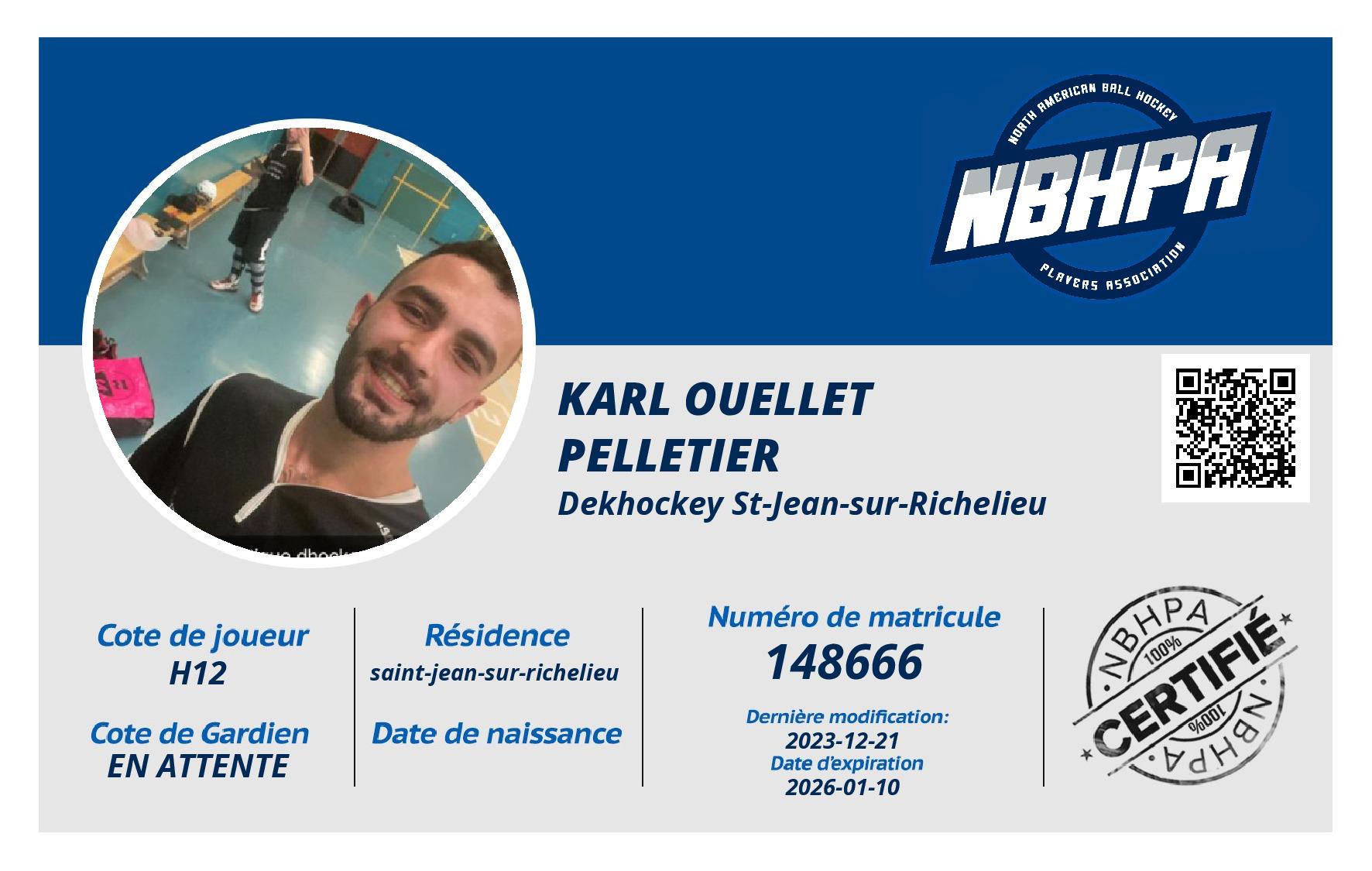 Karl Ouellet pelletier