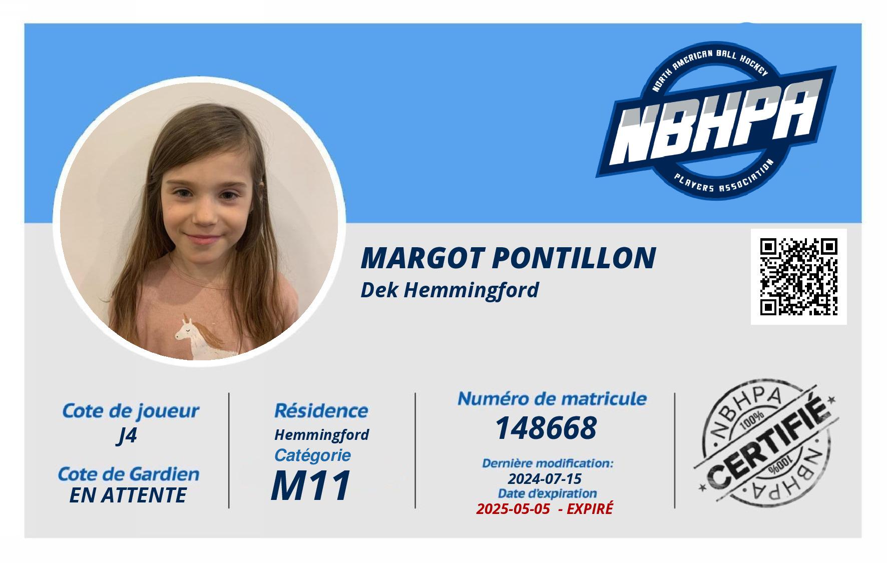 Margot Pontillon