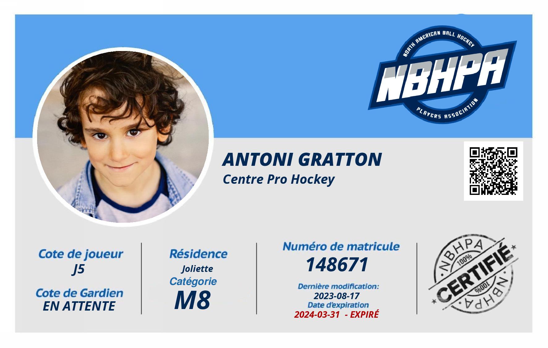 Antoni Gratton