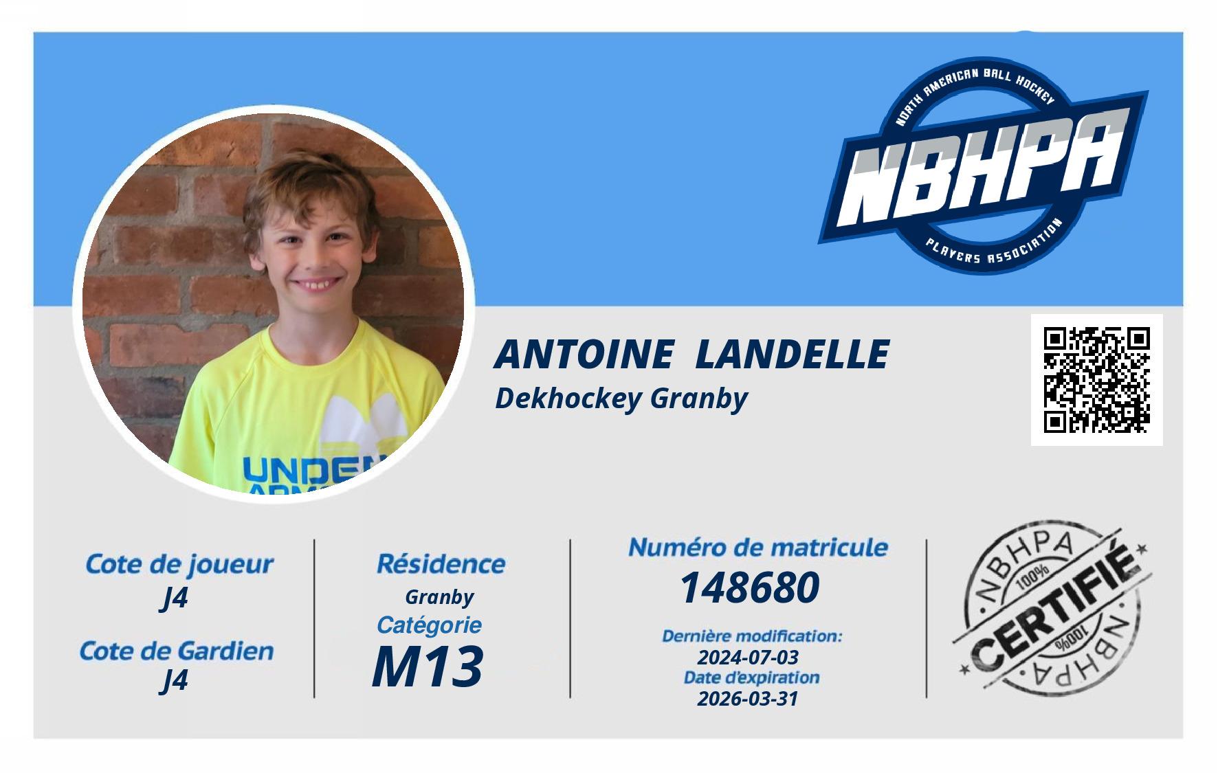 Antoine  Landelle