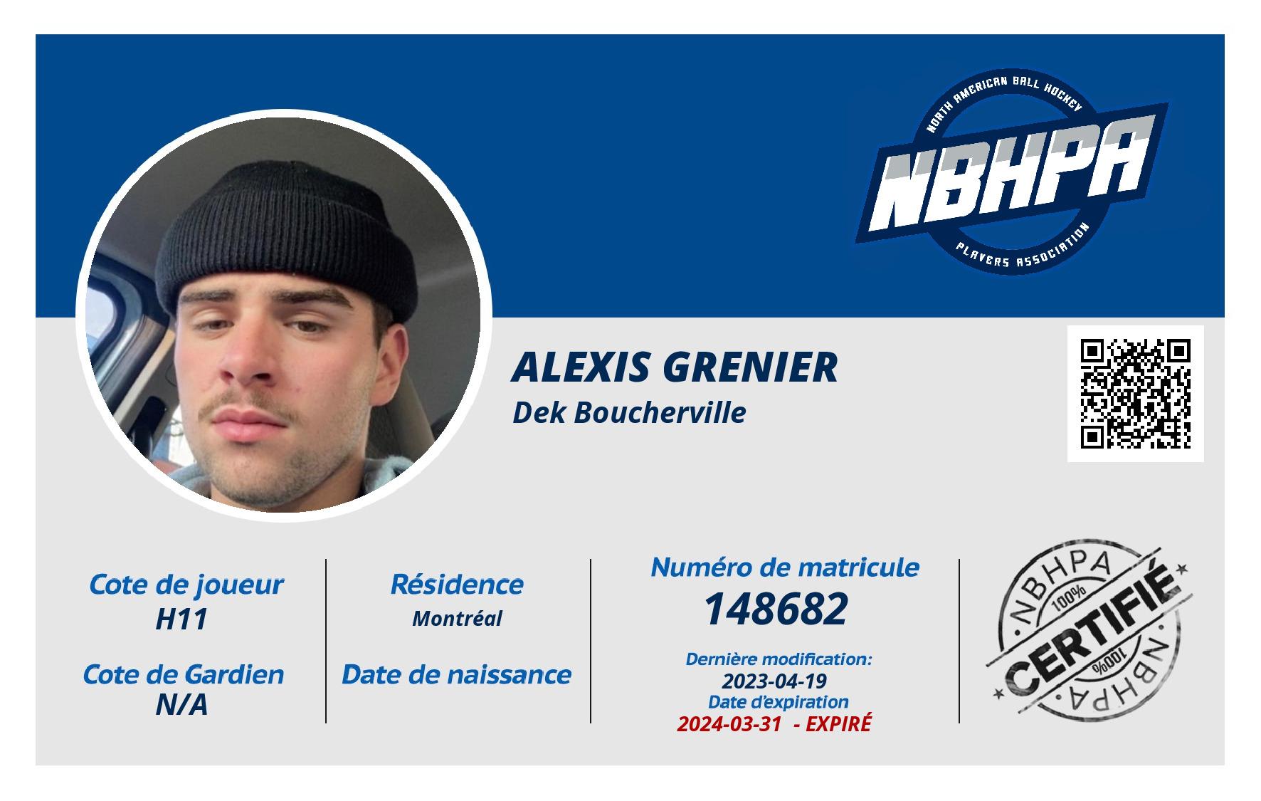 Alexis Grenier