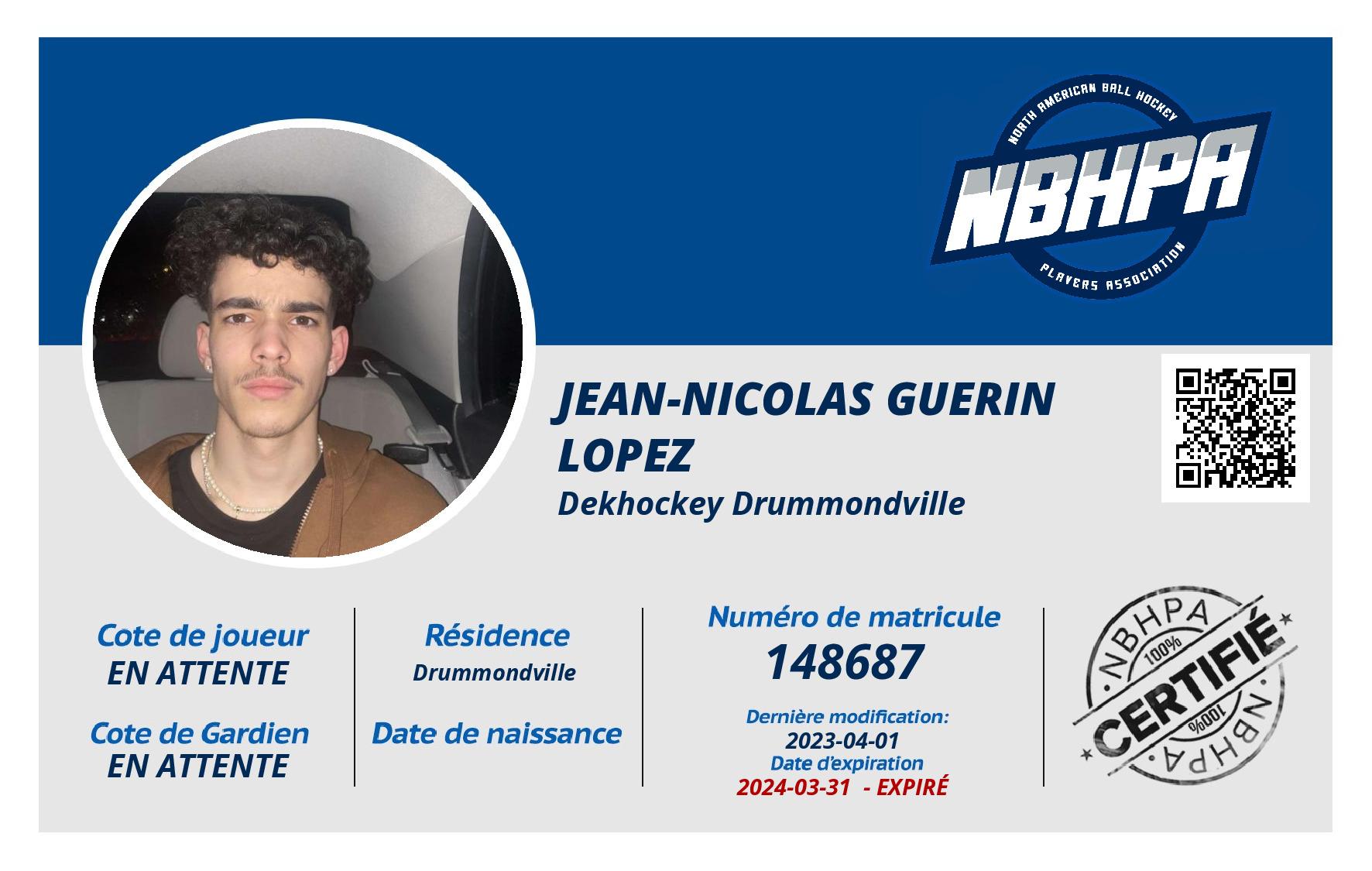 Jean-Nicolas Guerin Lopez 