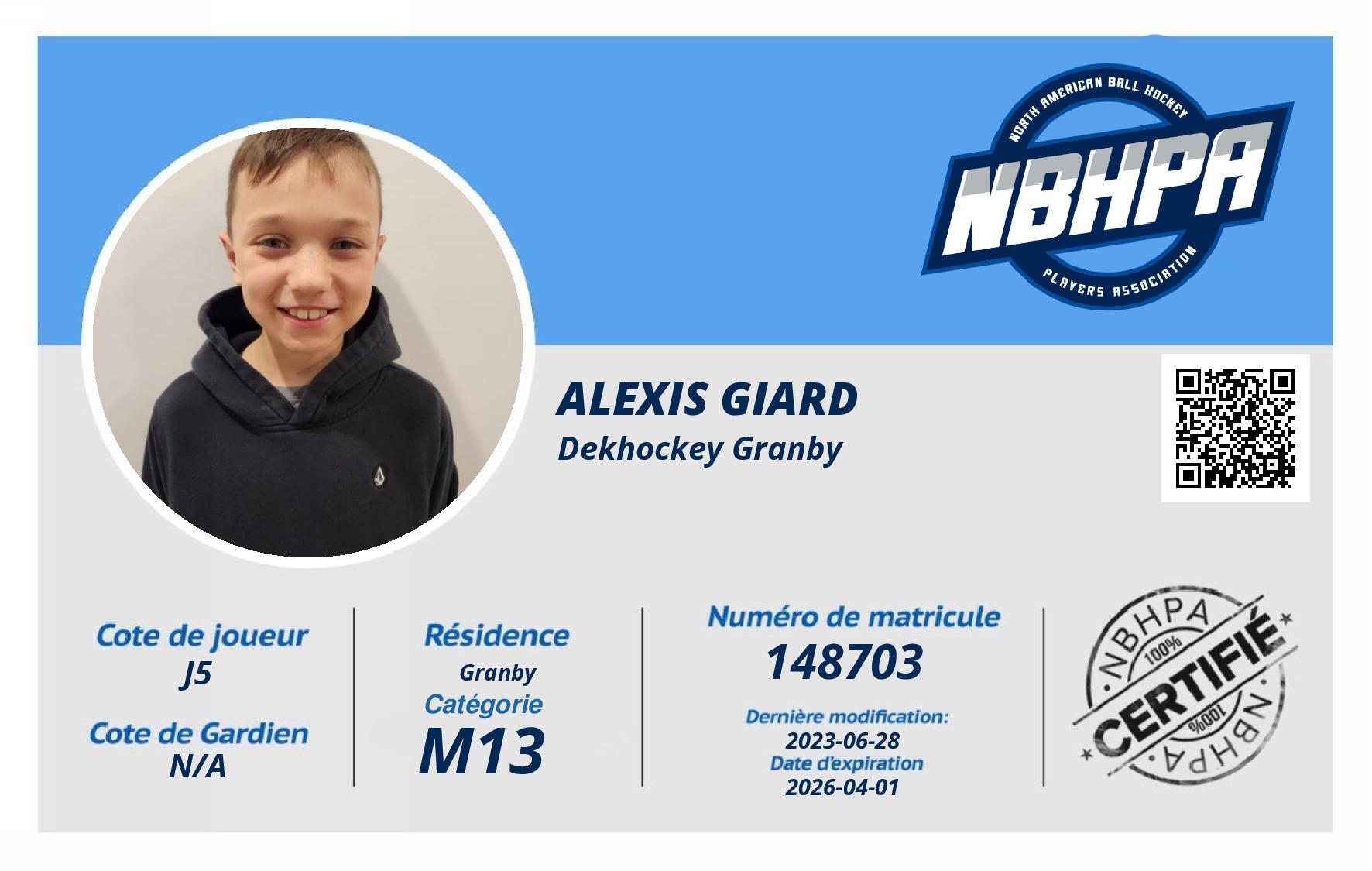 Alexis Giard