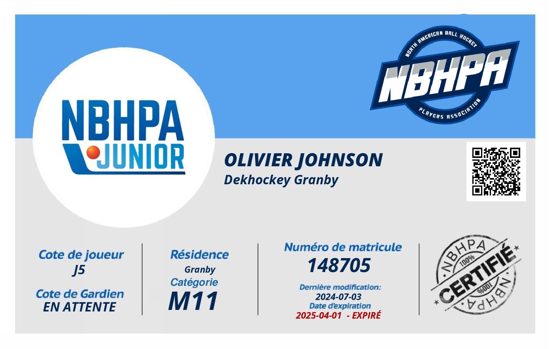 Olivier Johnson