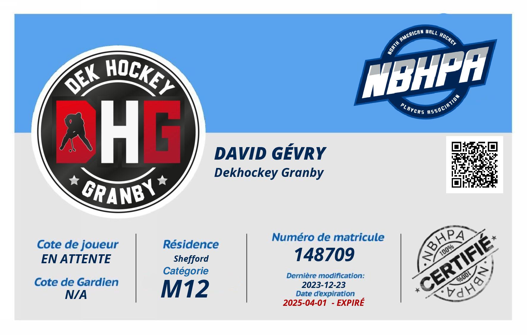 David Gévry