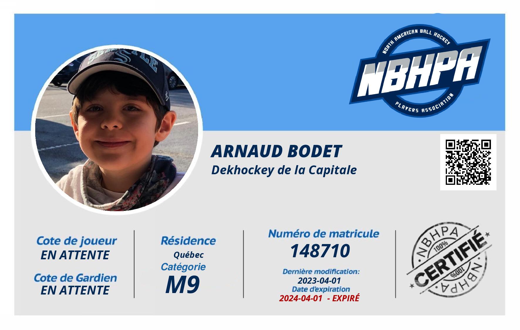 Arnaud Bodet