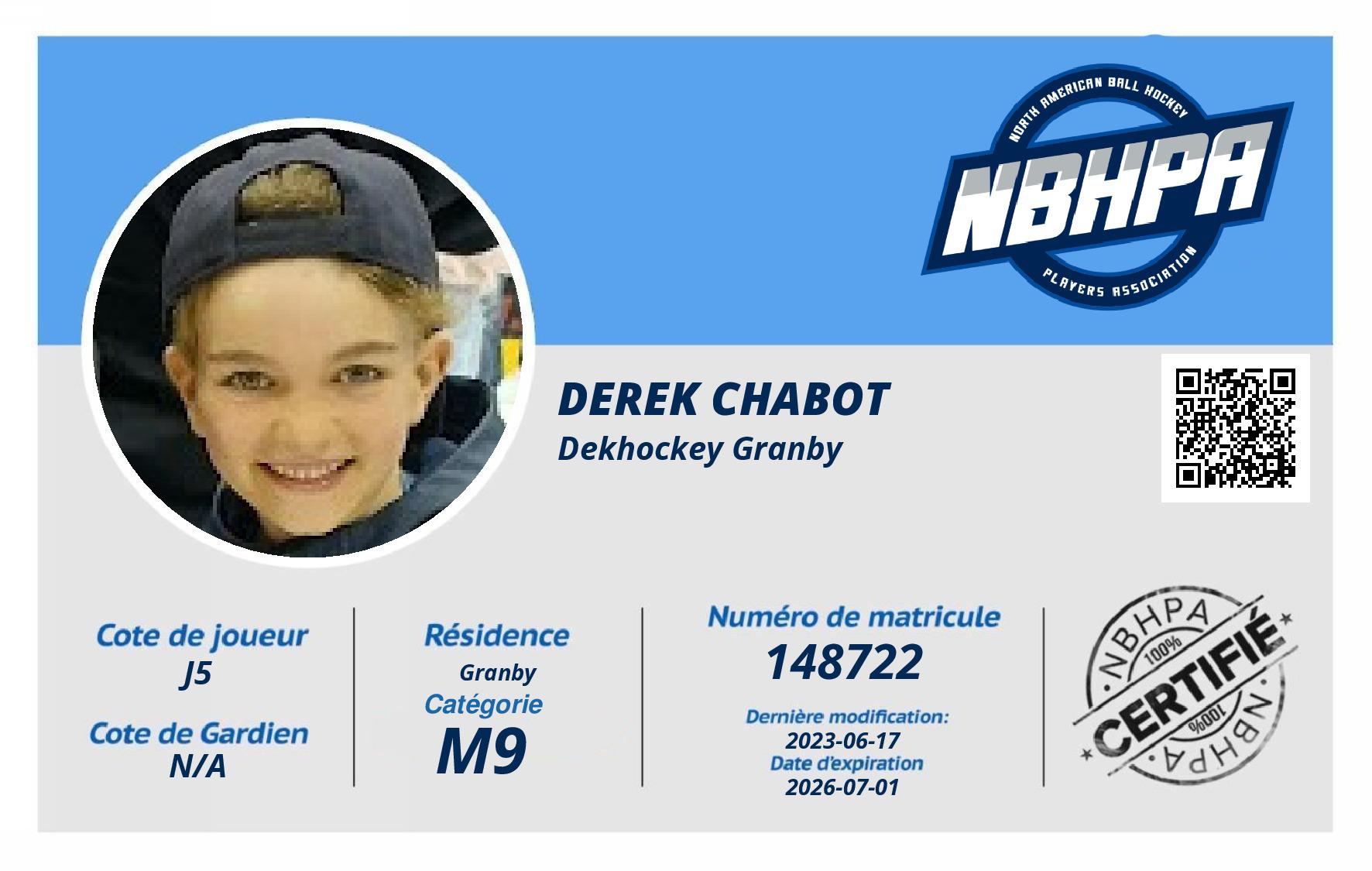 Derek Chabot