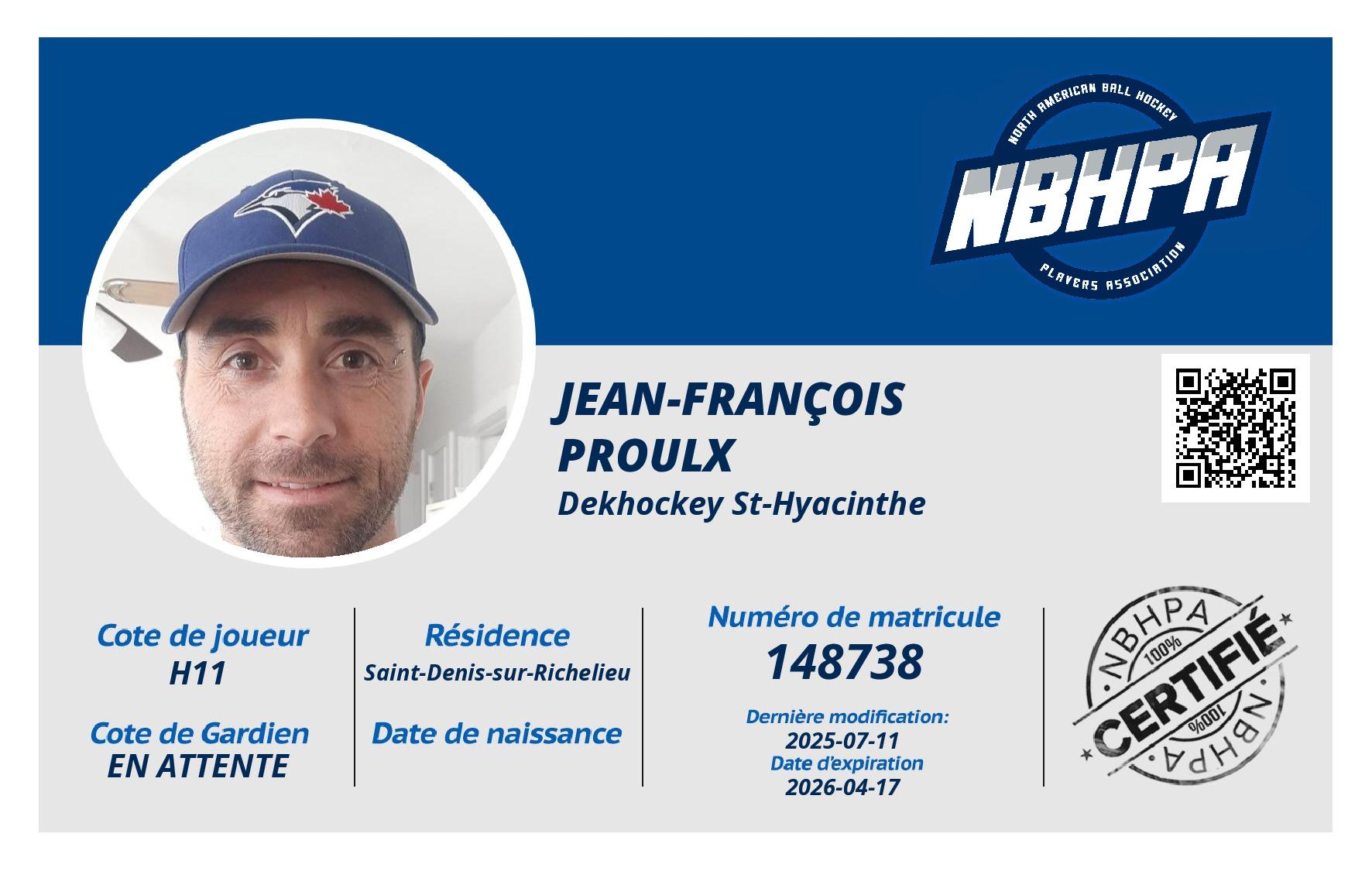 Jean-François  Proulx