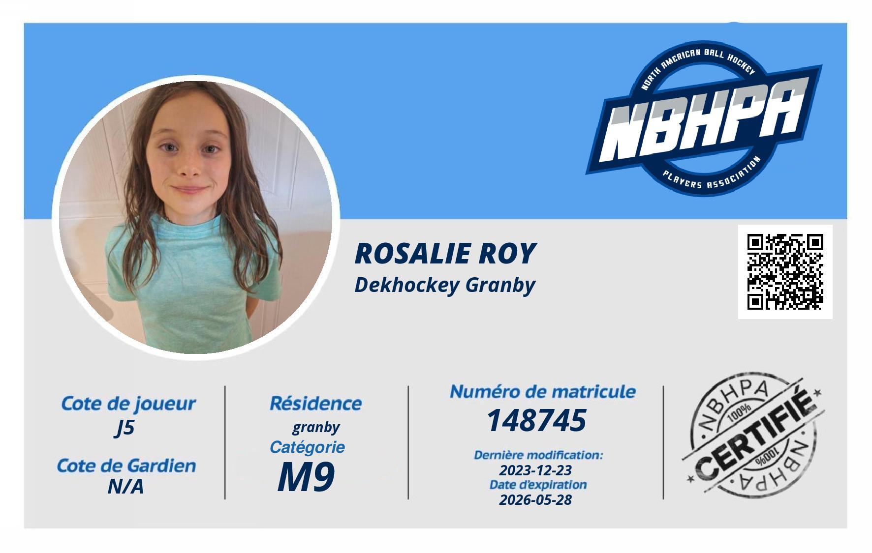 Rosalie Roy