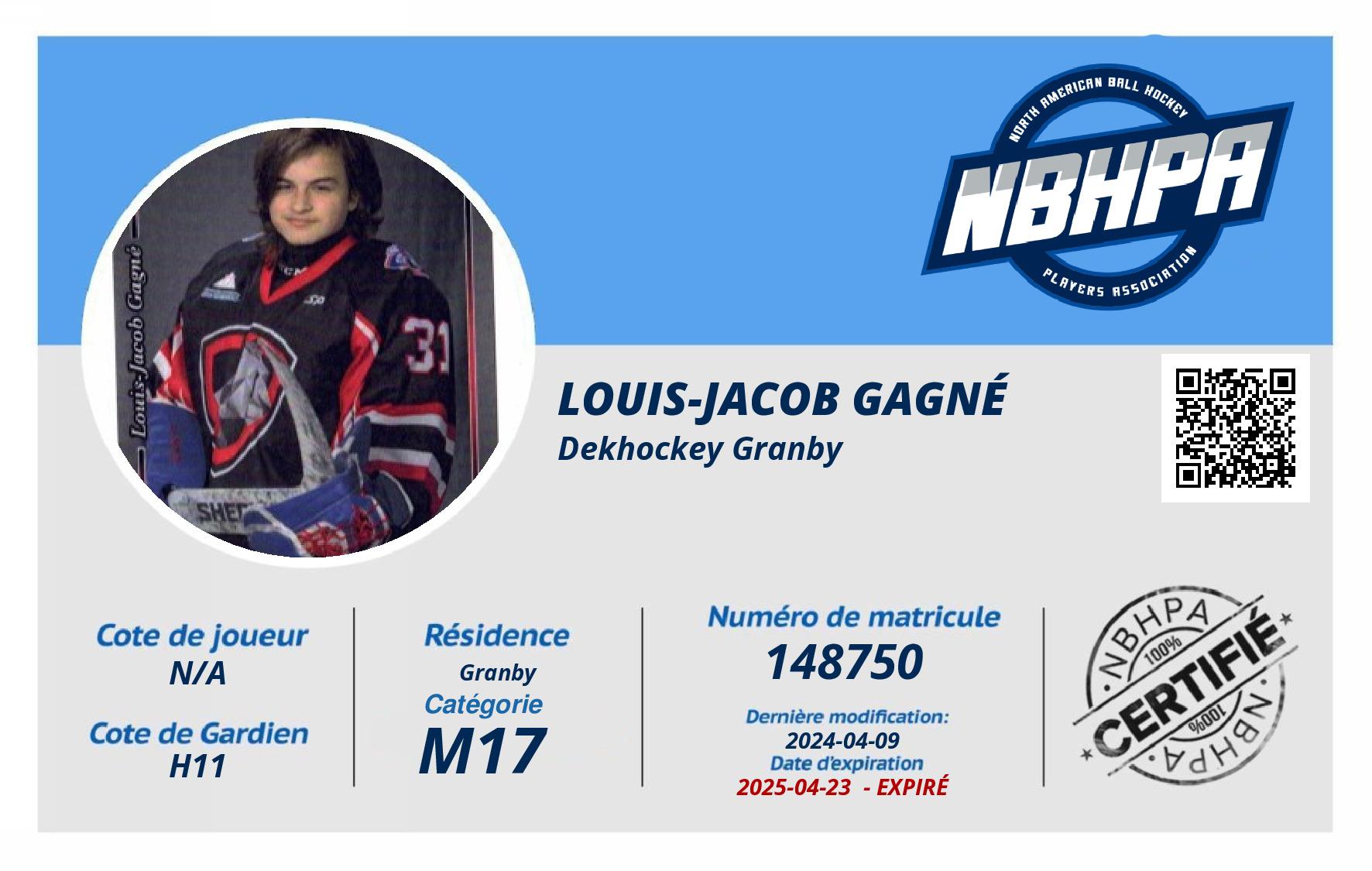 Louis-Jacob Gagné