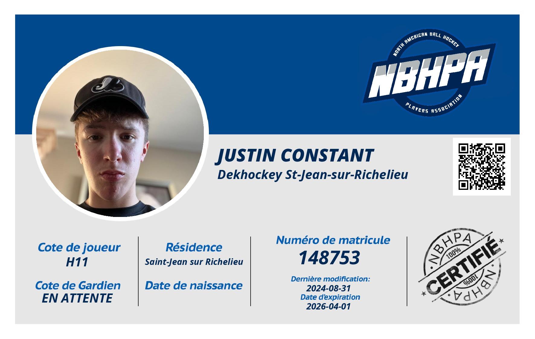 Justin Constant